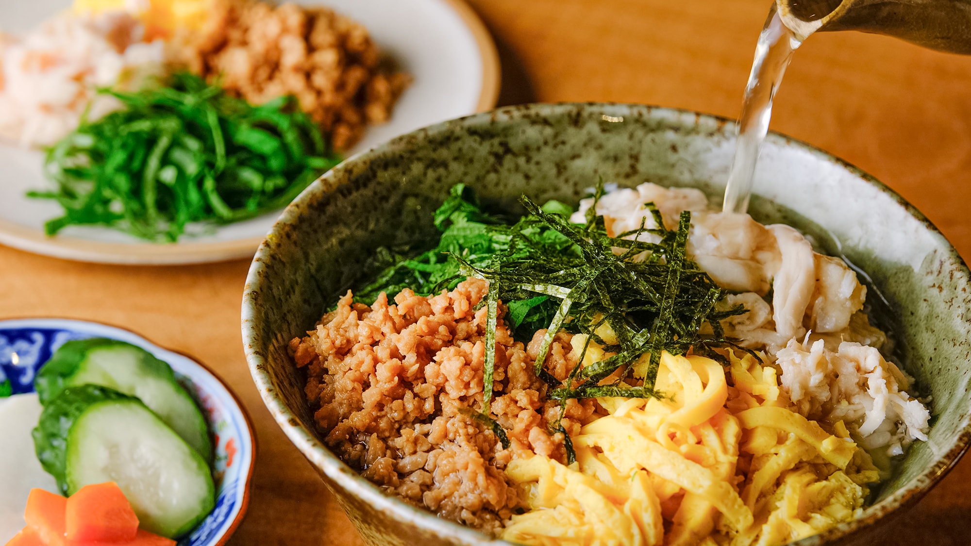 [Breakfast] Dashi chazuke