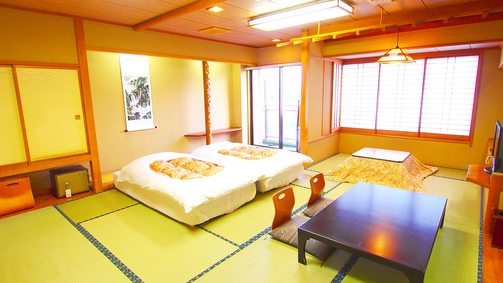 寬敞舒適的日式雙人床【15張榻榻米（帶護城河）】