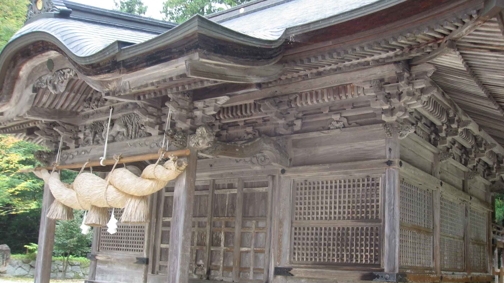 [Peripheral] "Kanayago Shrine" The head temple of Kanayago Shrine, which counts 1,200 companies. 10 minutes by car from the hotel