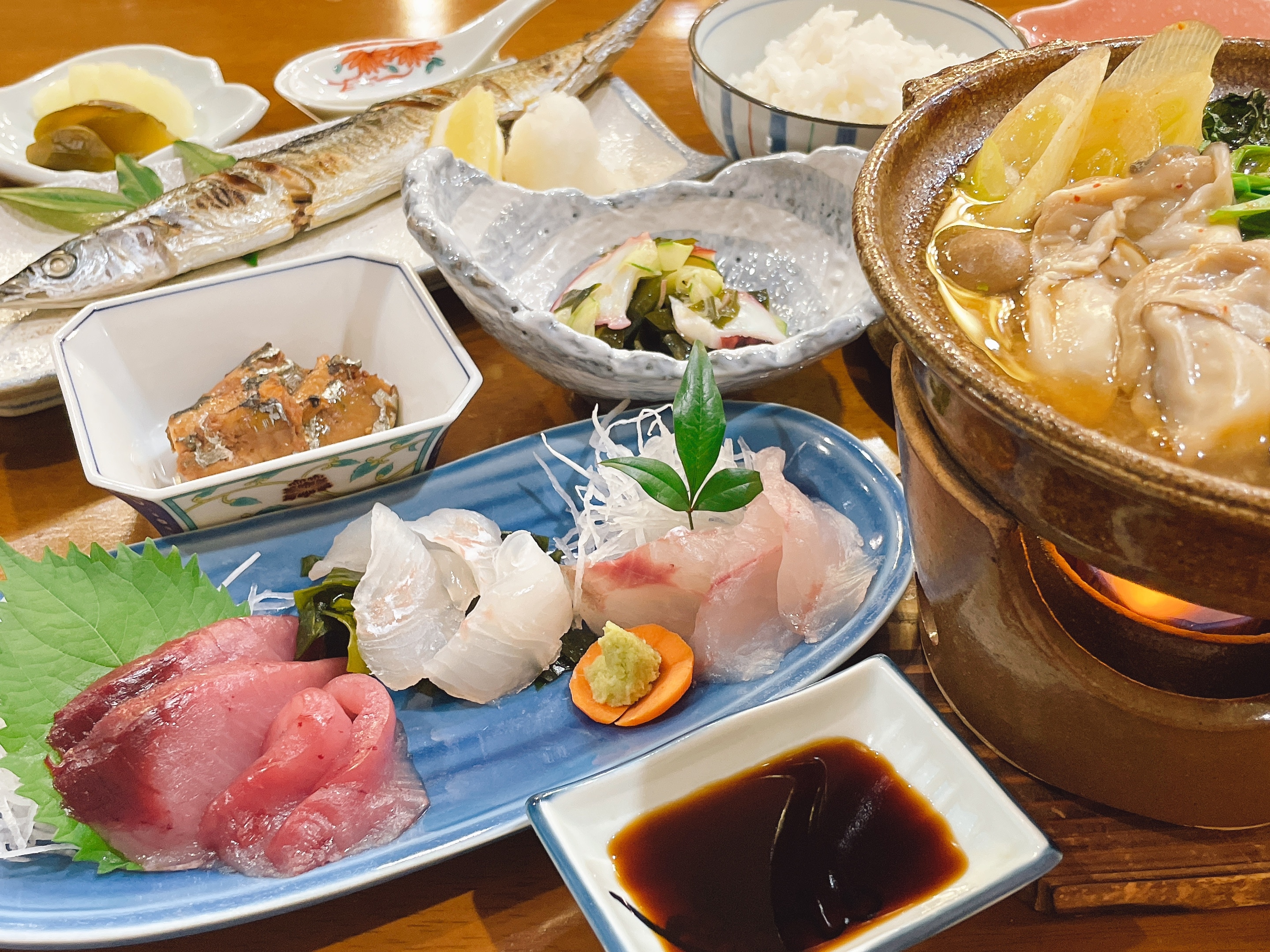 Kamaishi Hamamae Hot Pot Plan: Oyster Hot Pot