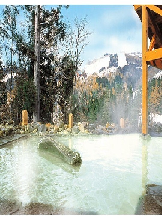 Natural hot spring Manten-no-yu open-air bath