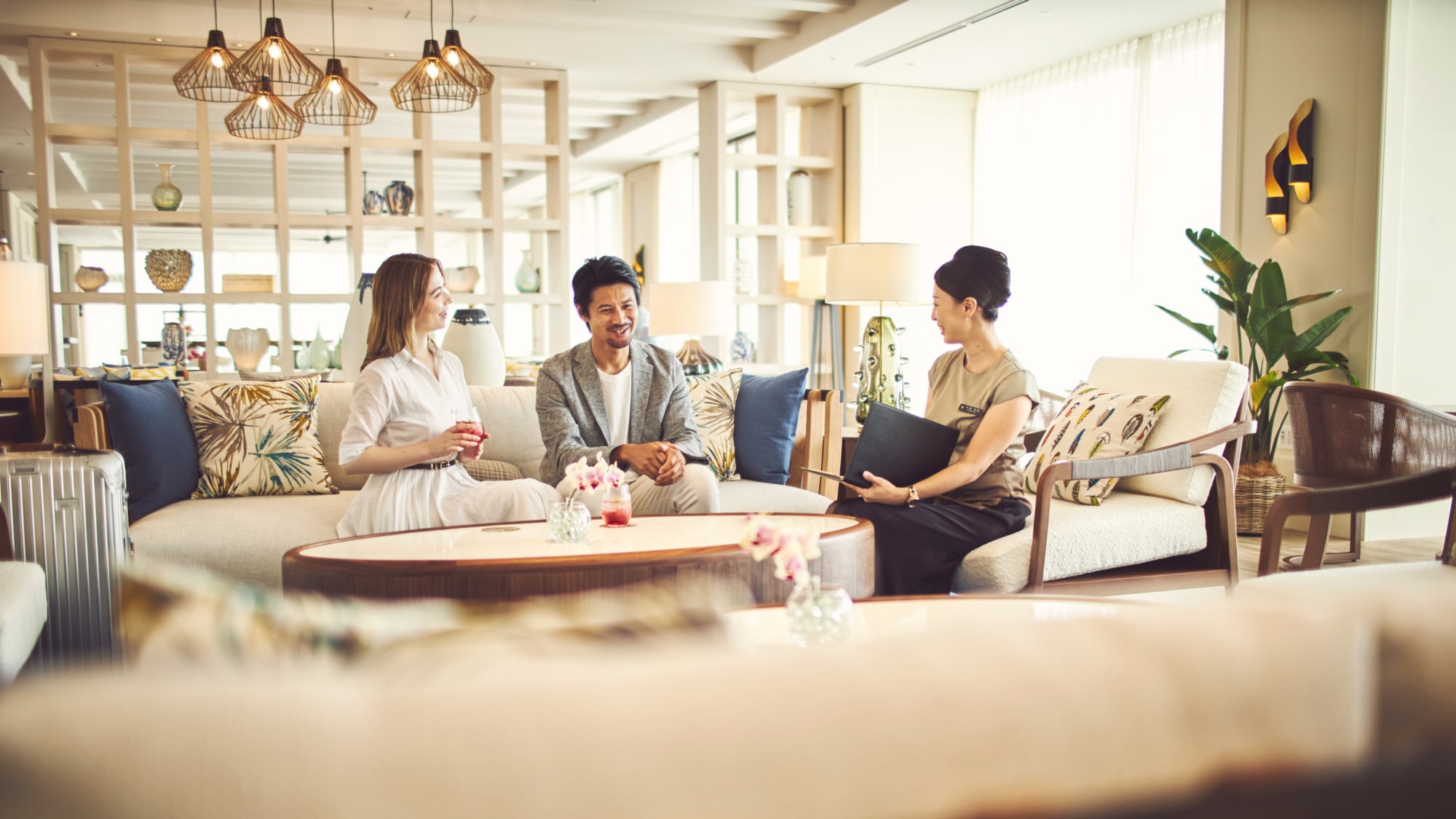 ■ Gambar check-in di Club InterContinental Lounge