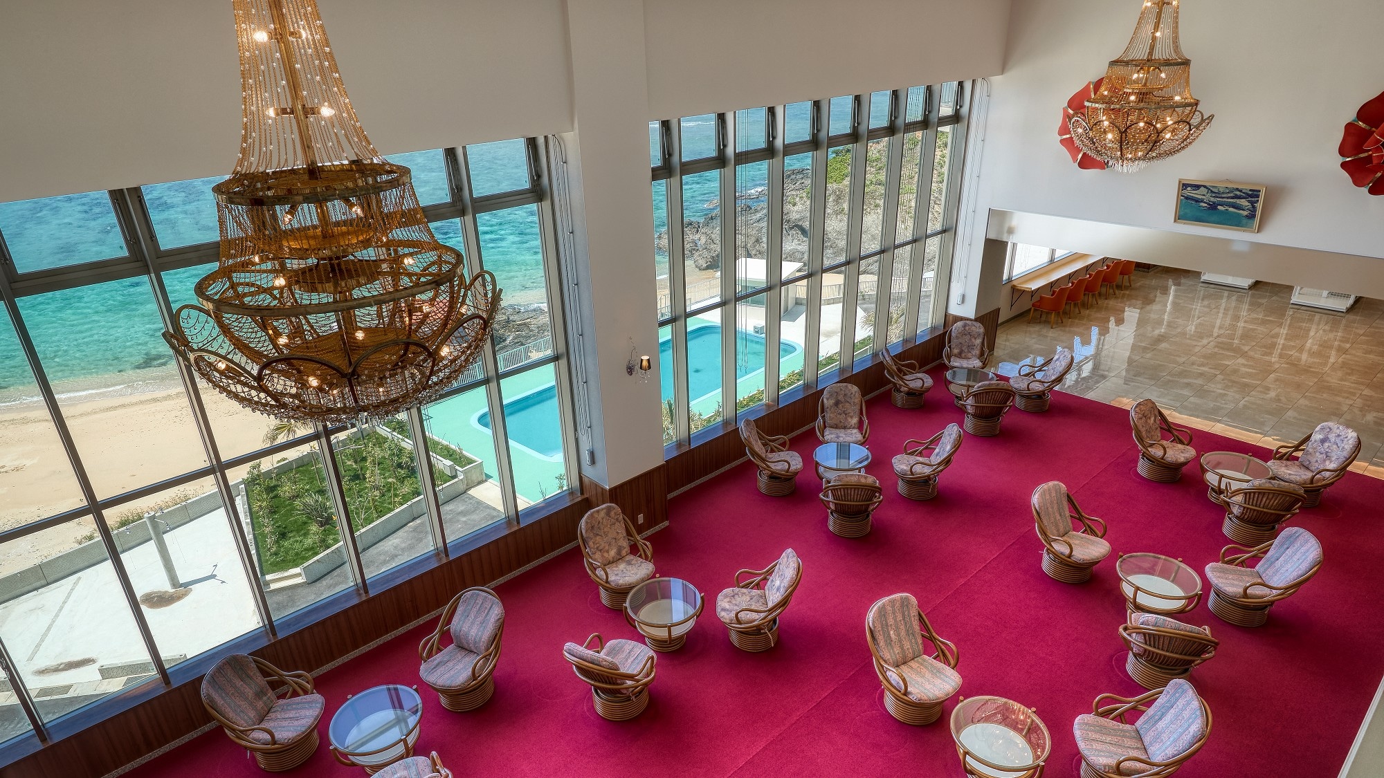 Lobby◇Open and airy lobby