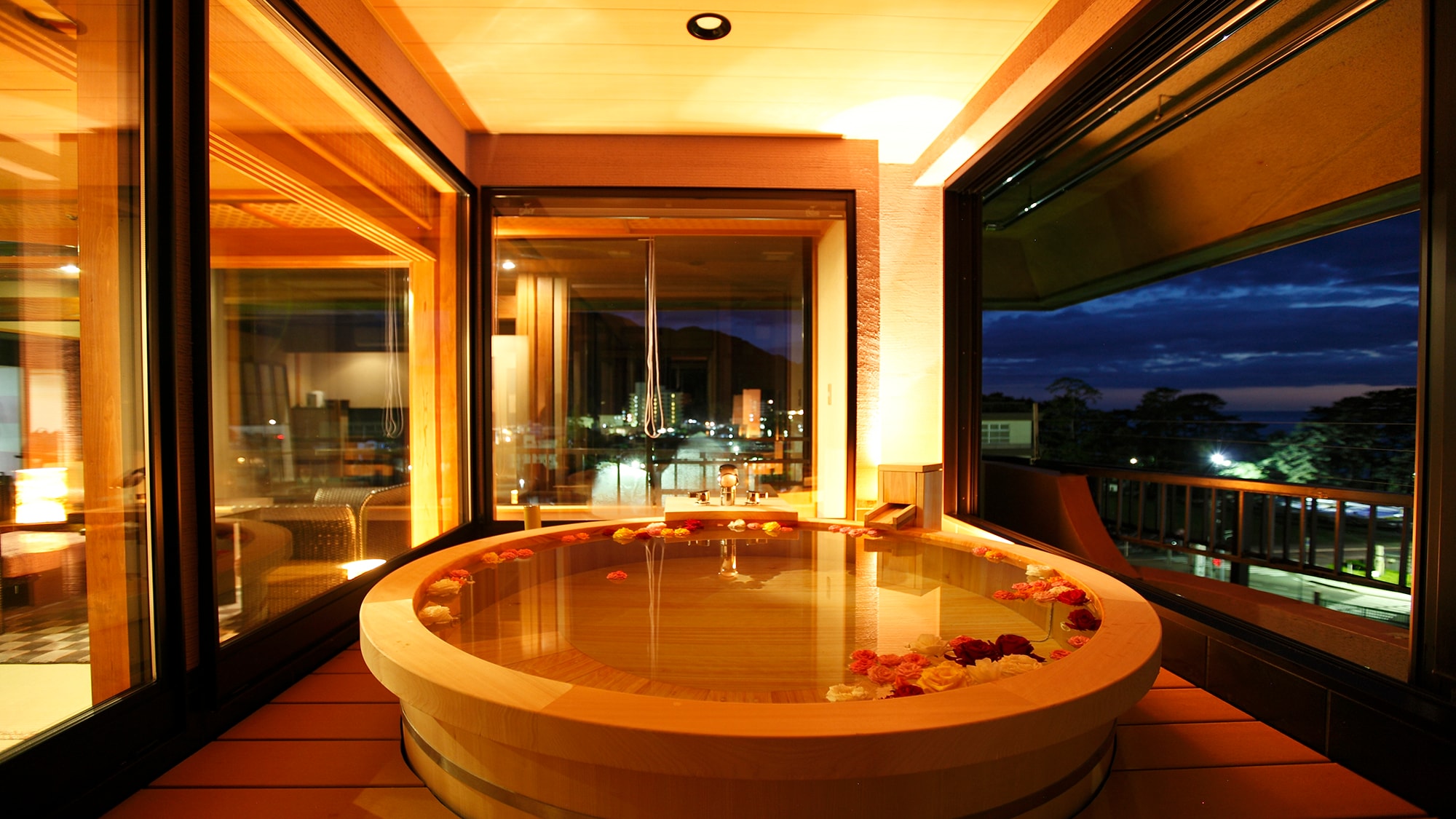 VIP room with open-air view
