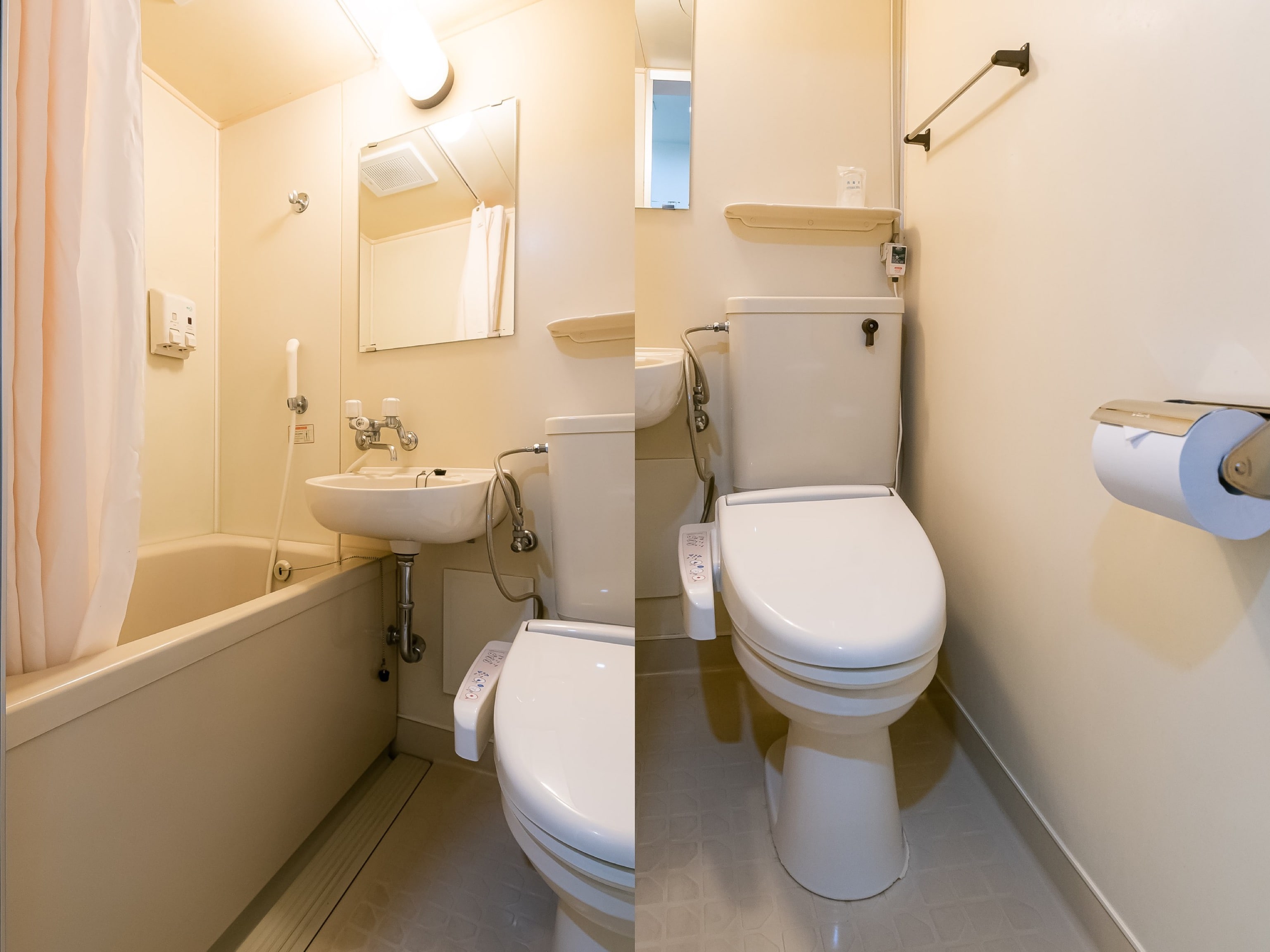 Semi-double room Bath and toilet