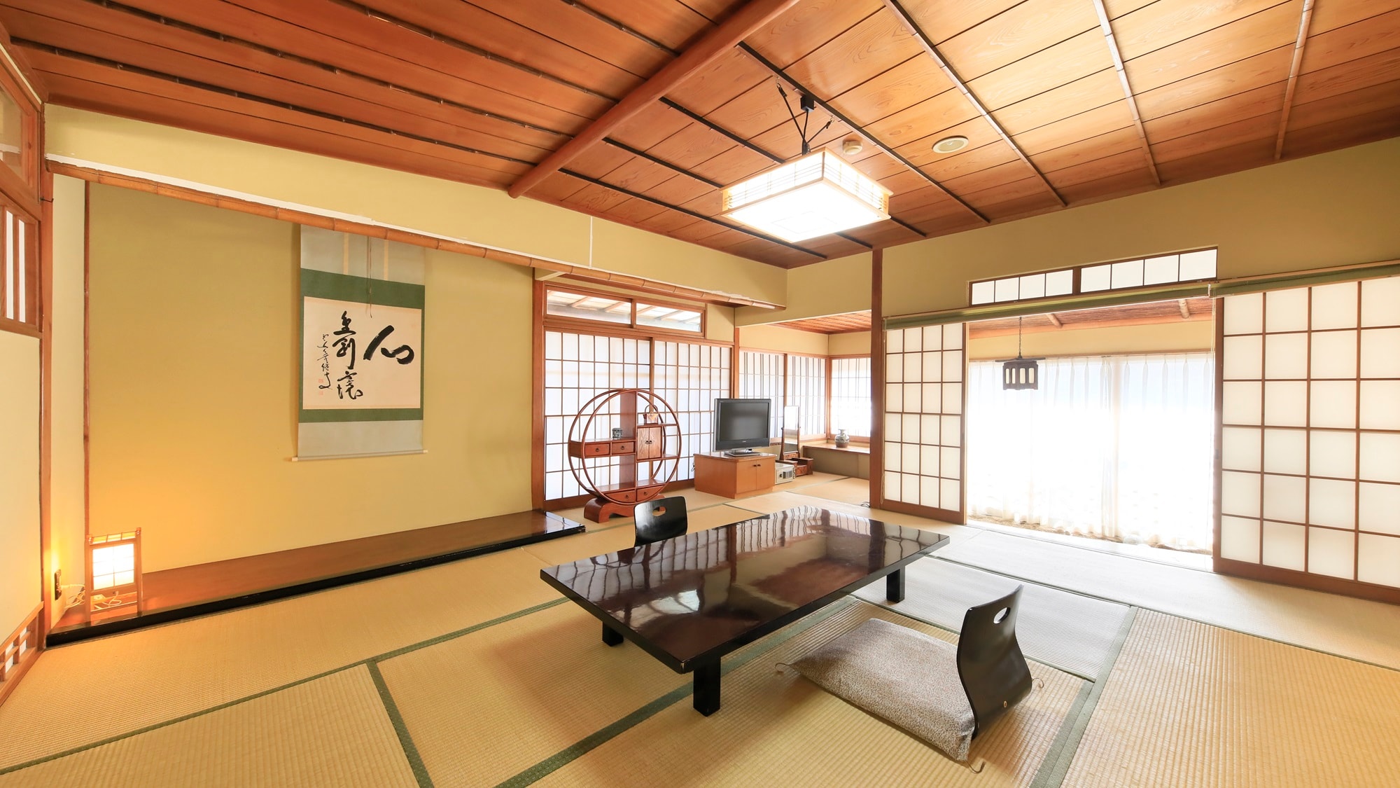 【私人露天溫泉 浴池】日式房間，附相鄰房間