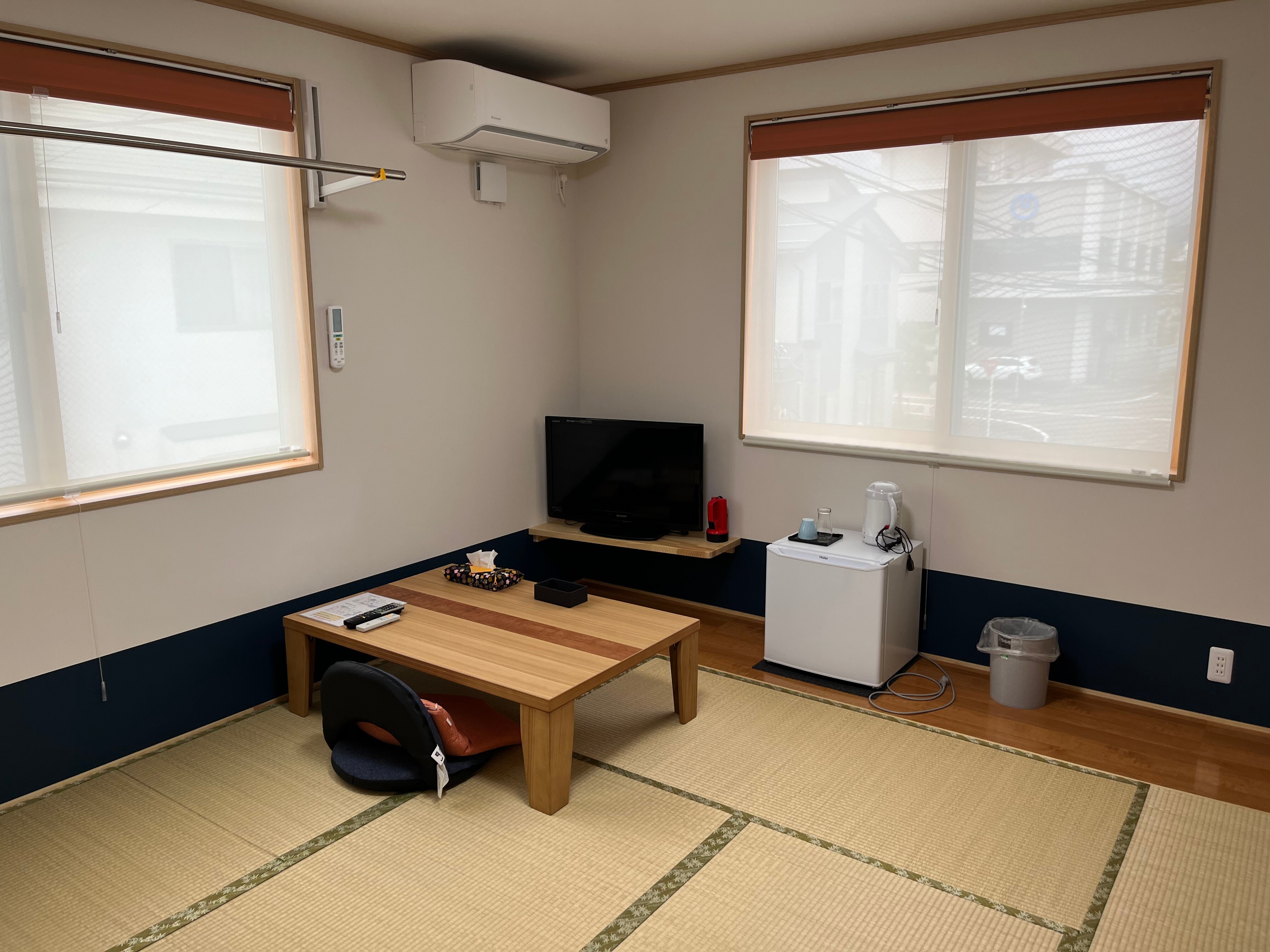 Main building Japanese-style room with 8 tatami shower room and toilet