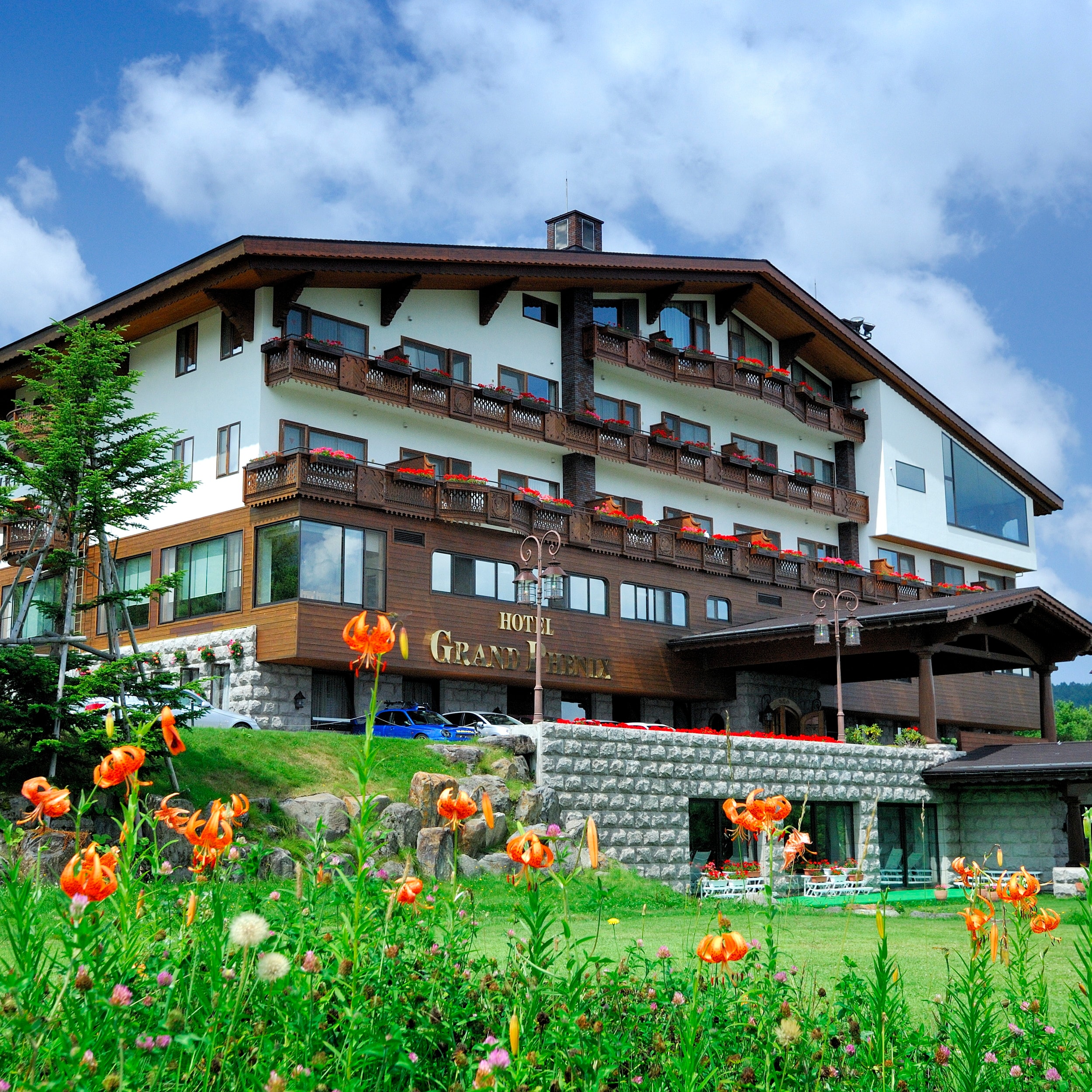 Hotel panoramic view