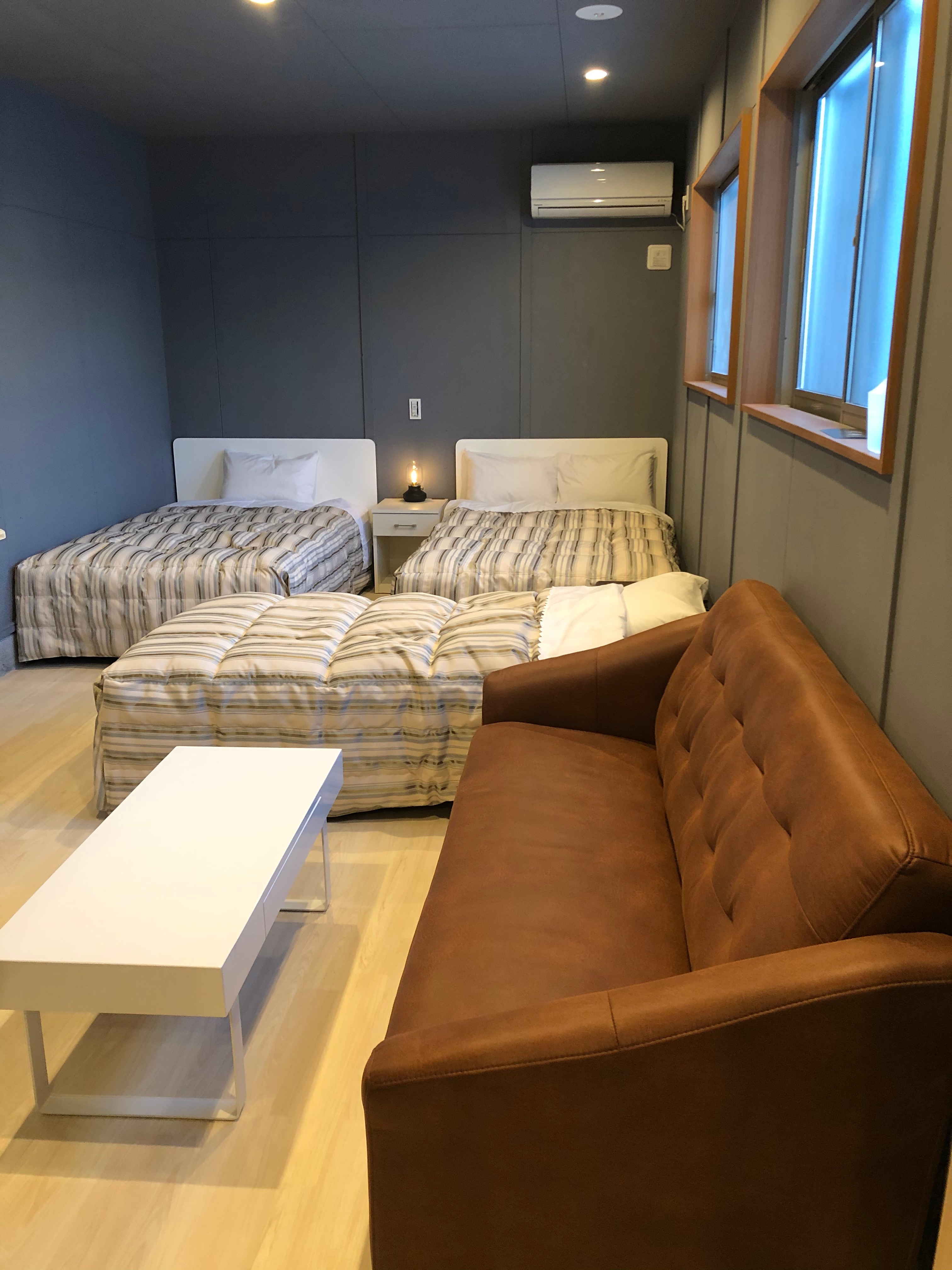When using a private room for 3 people