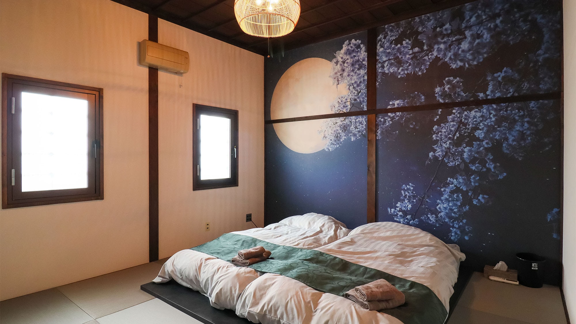 ・＜Japanese-style room (Tsuki)＞ 2 single beds in a 10 tatami room