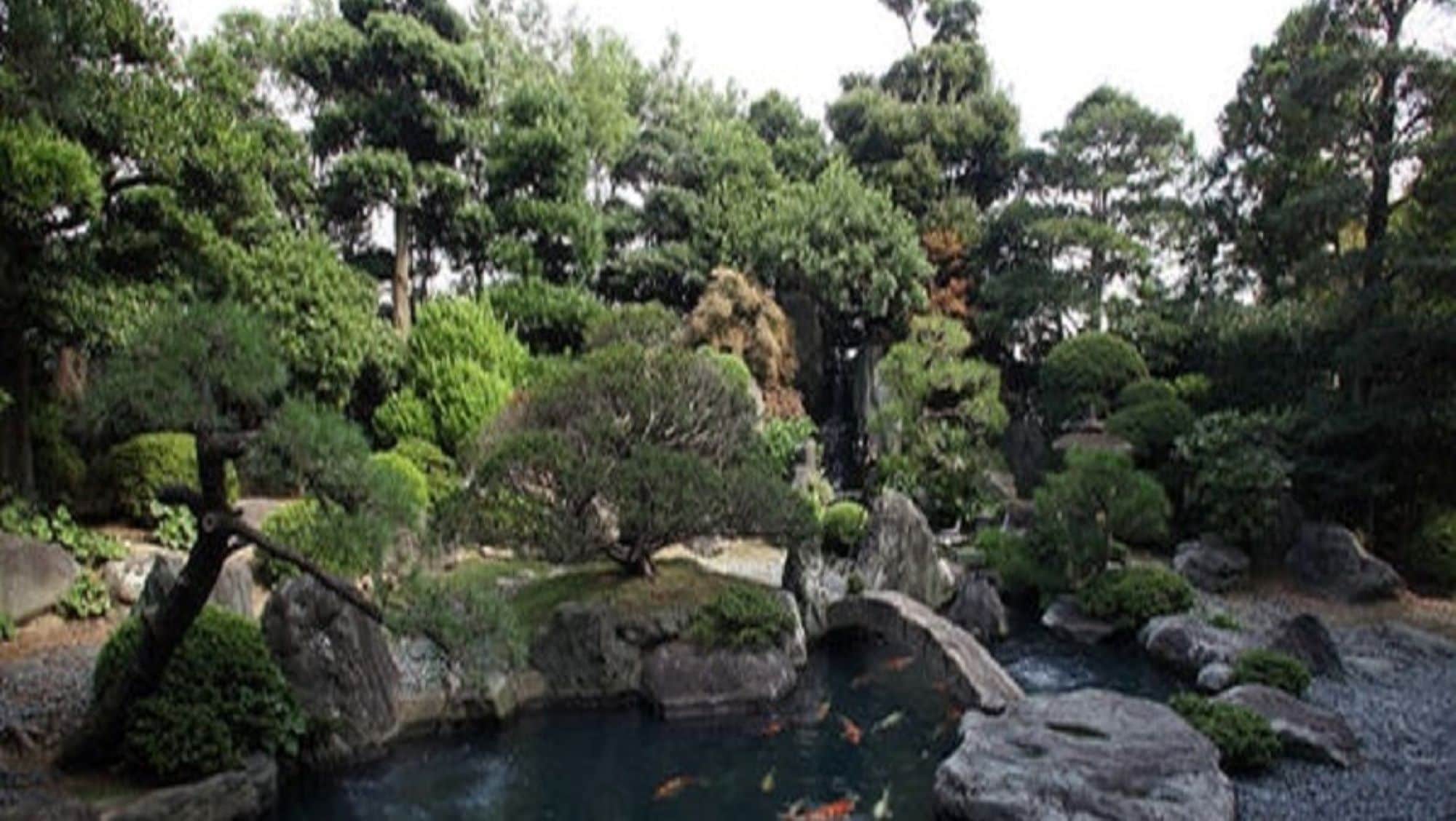 Japanese Garden (Dining: At Shinen you can enjoy your meal while looking out at the garden)
