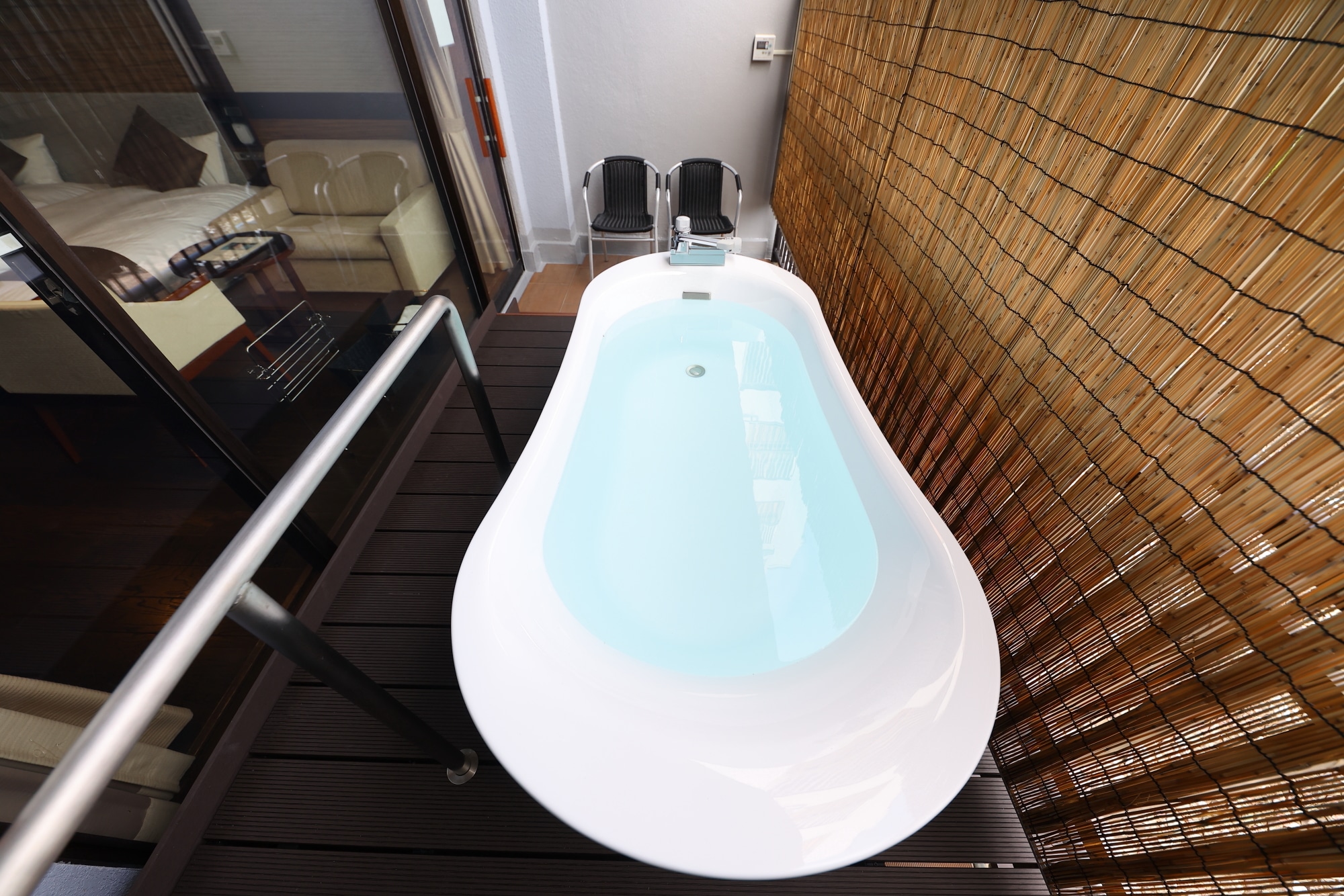 Superior twin room with open-air bath