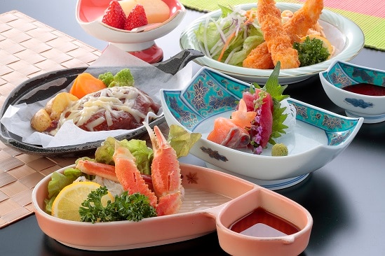 Example of dinner for elementary school students