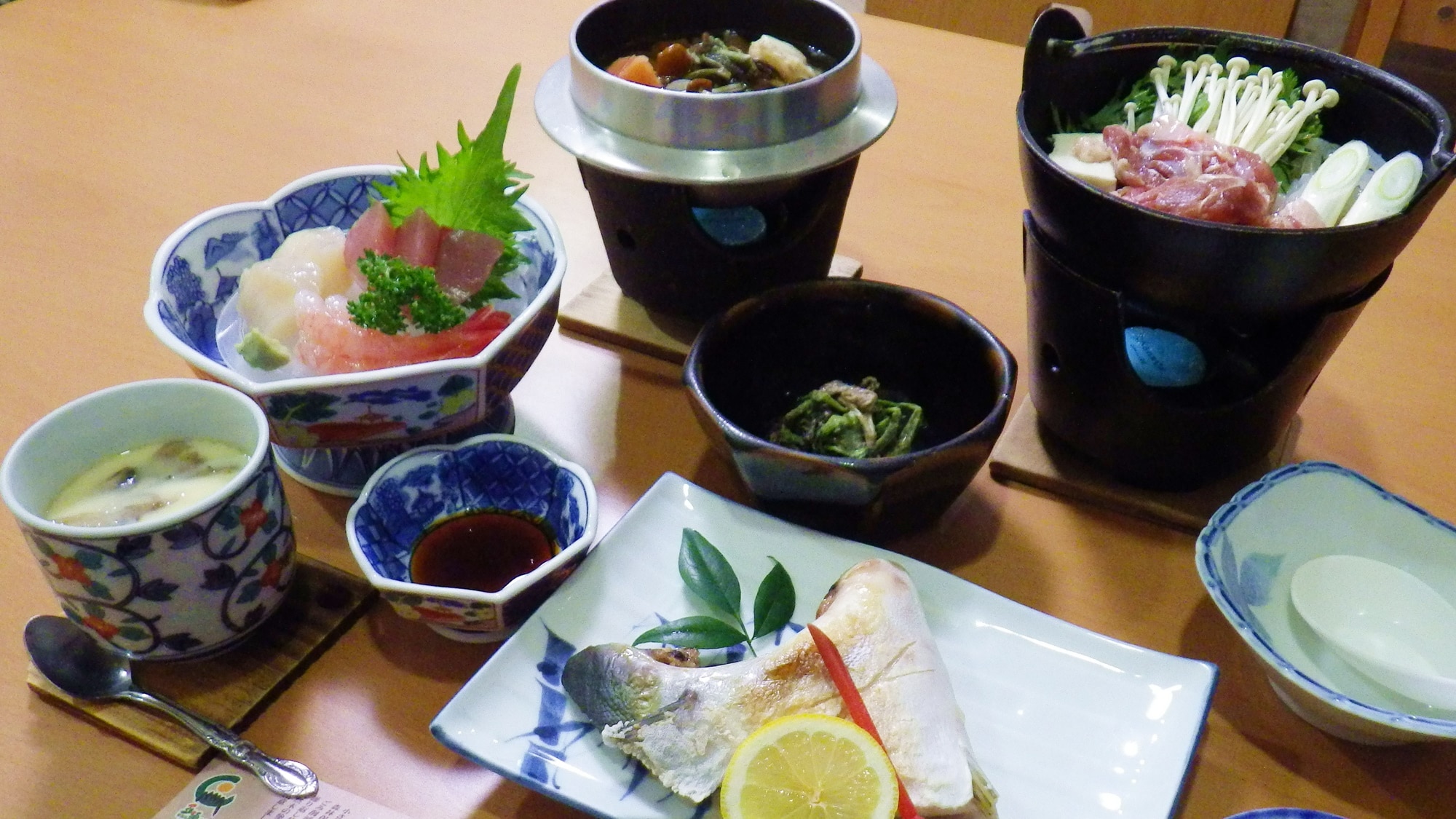 *Dinner example/The menu can be arranged according to the age and preferences of the guests.