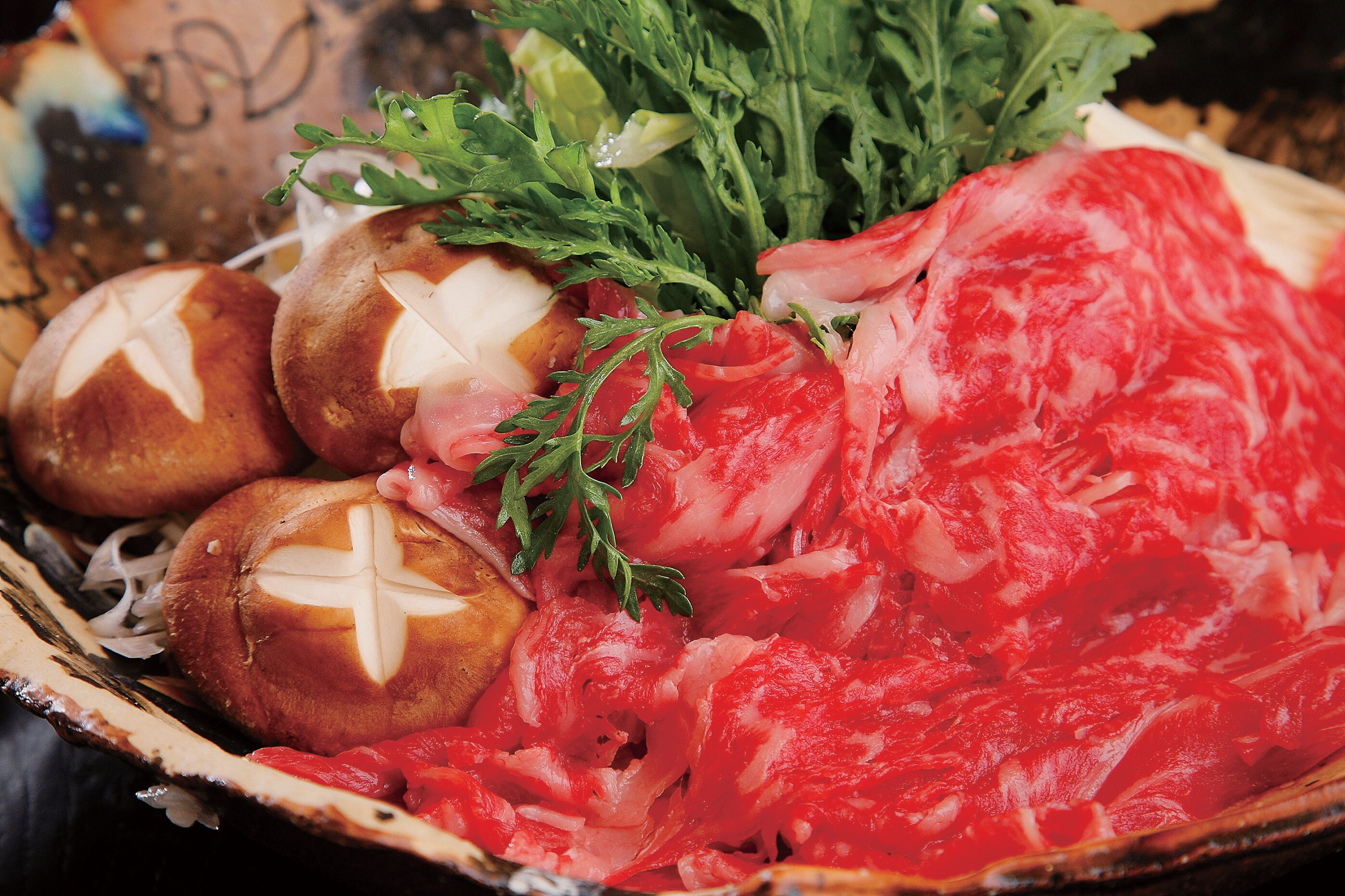 Melt-in-the-mouth delicious Niigata Prefecture Wagyu beef shabu-shabu