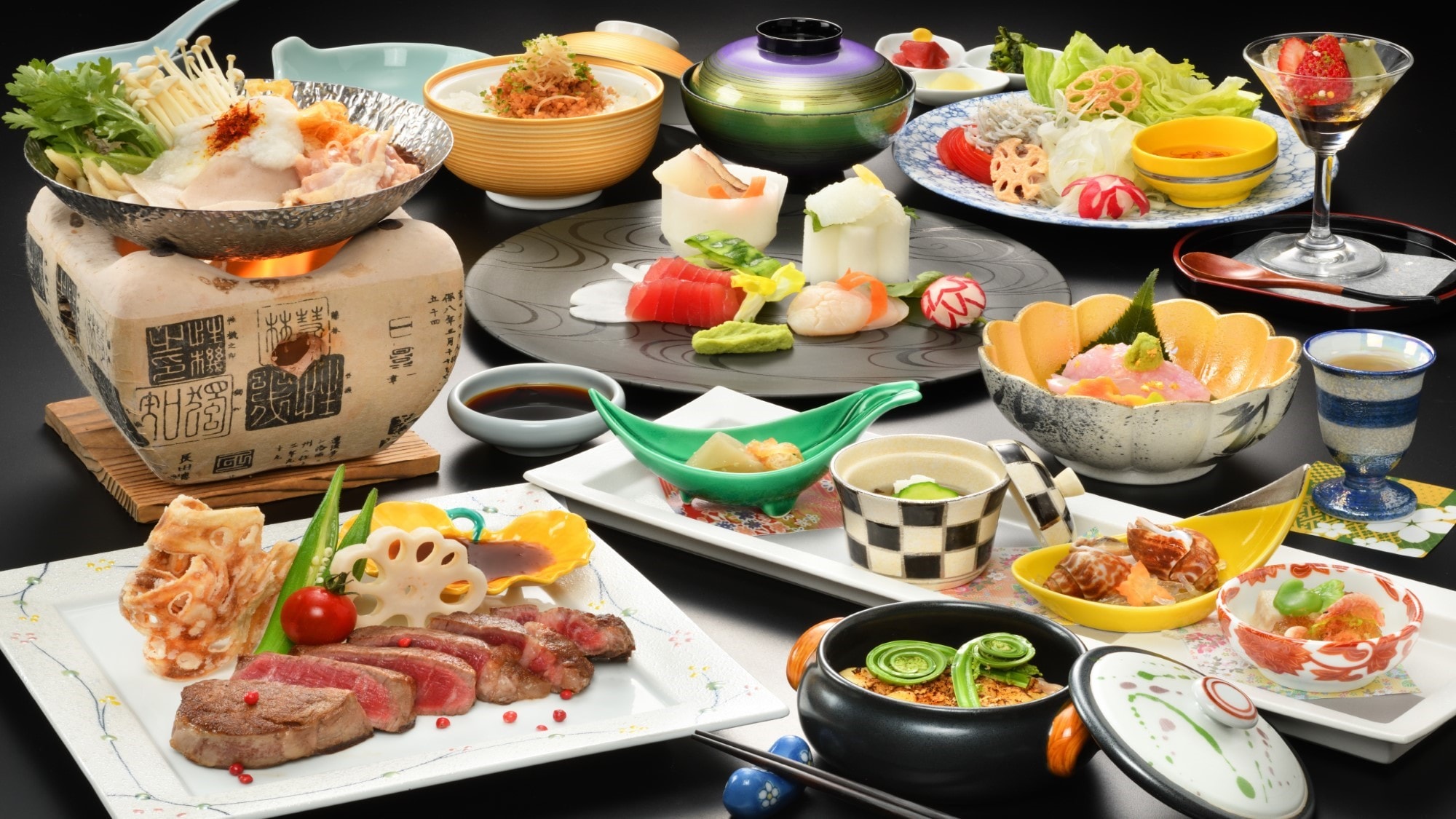 Elegant Fillet Steak Kaiseki Meal
