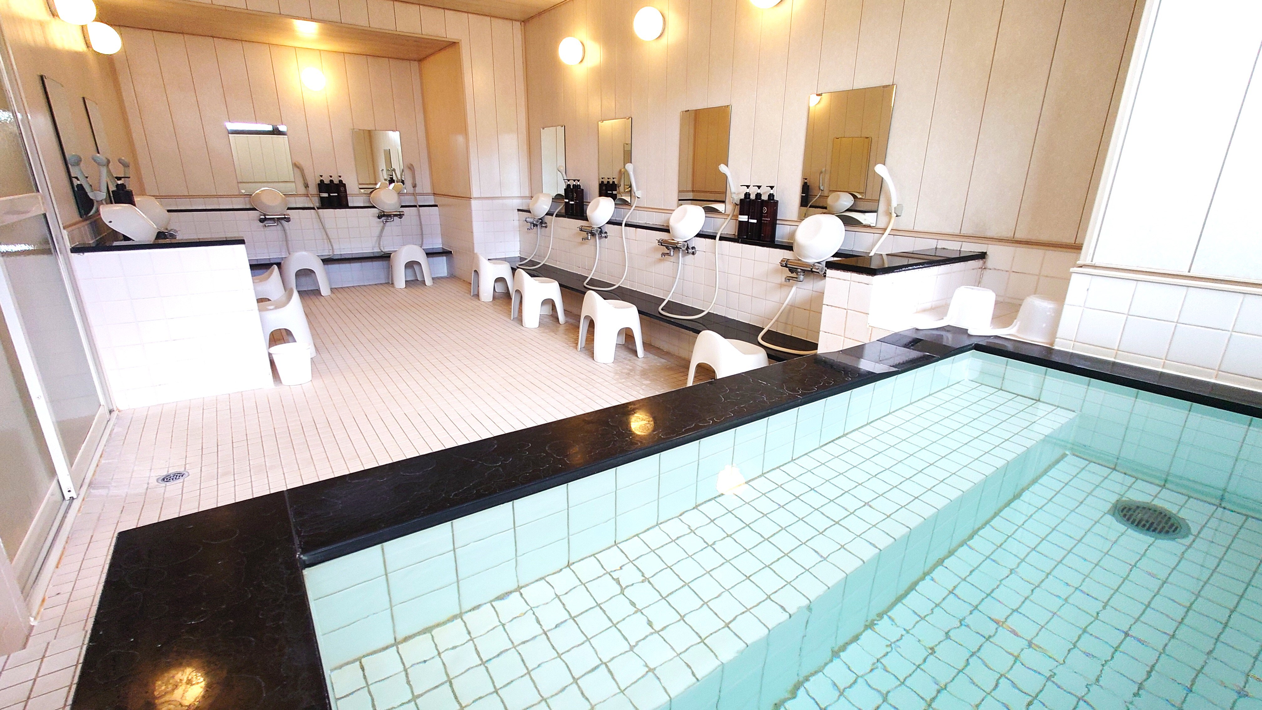 Large communal bath
