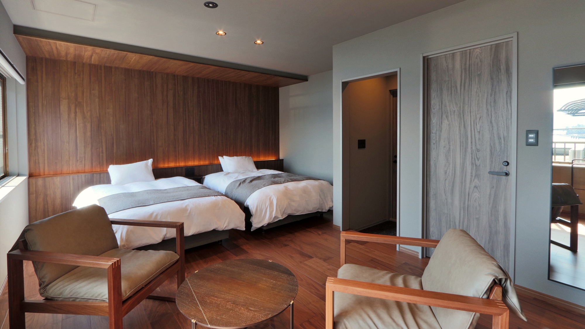 [Kamar Twin] Desain interior sedikit berbeda tergantung pada kamarnya