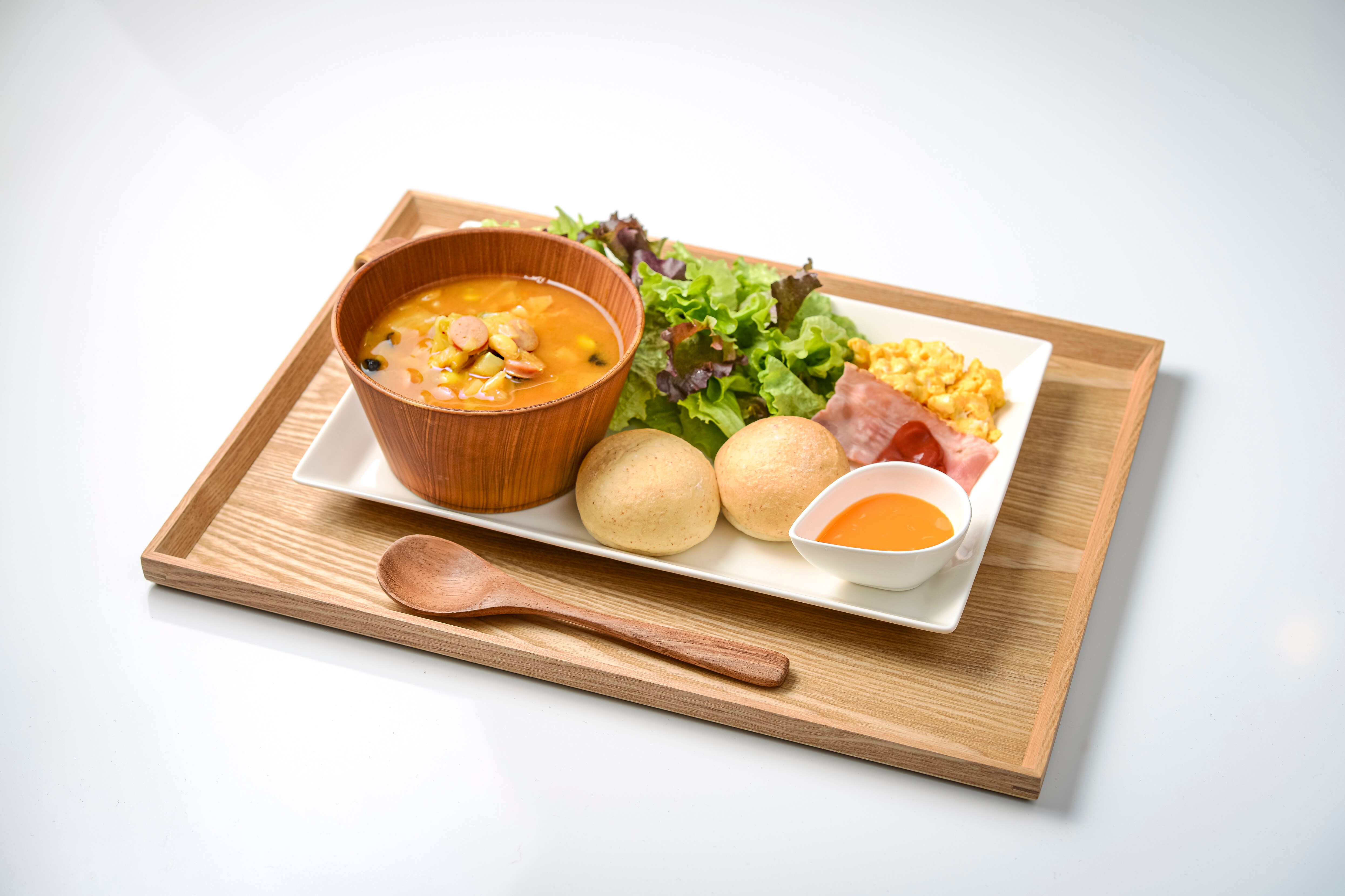 Sarapan (contoh roti)