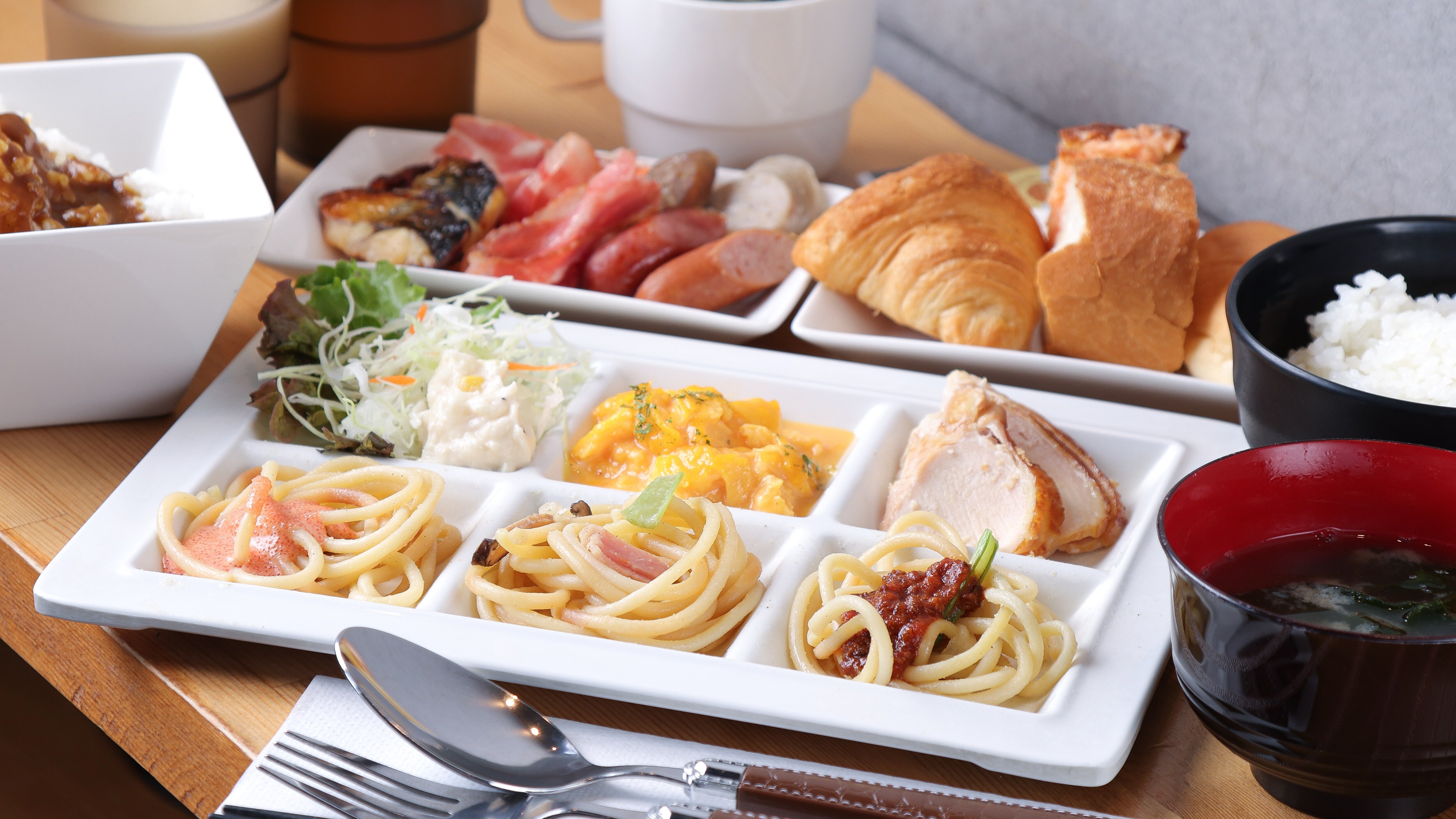 Breakfast buffet