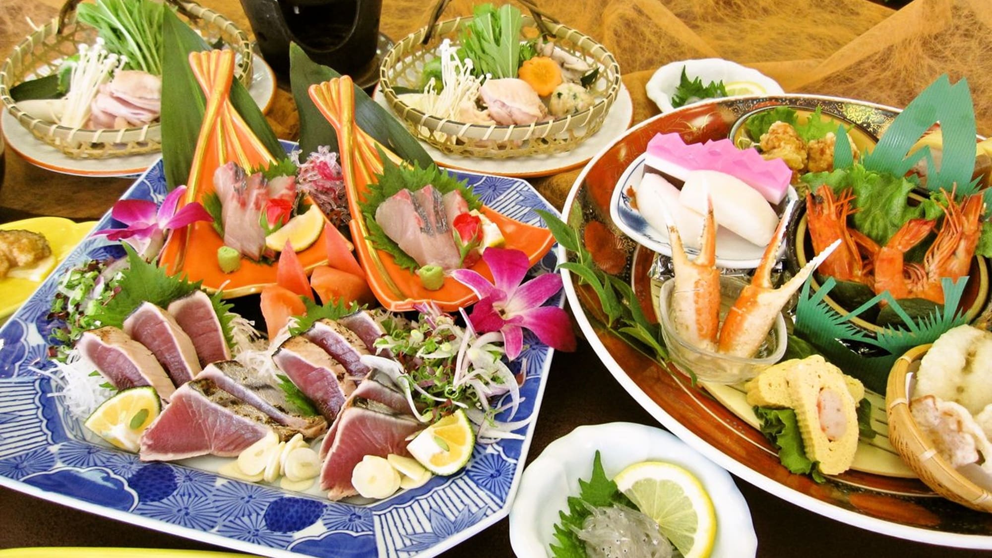[Meals] Dinner/Southern Tosa local cuisine "Sawachi cuisine" *One example