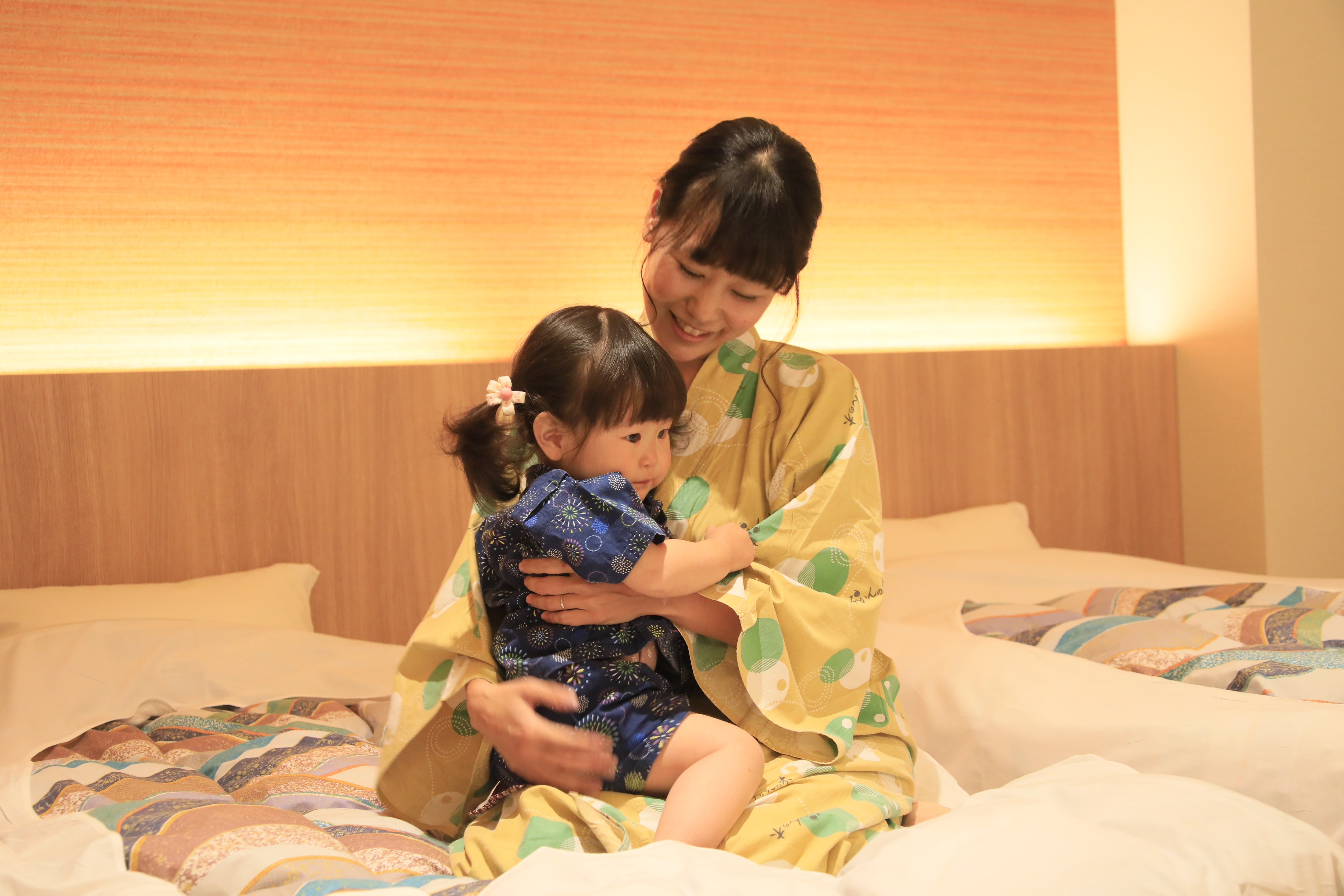 Enjoy a special time with your family at [Yuyado Mikan no Ki]♪