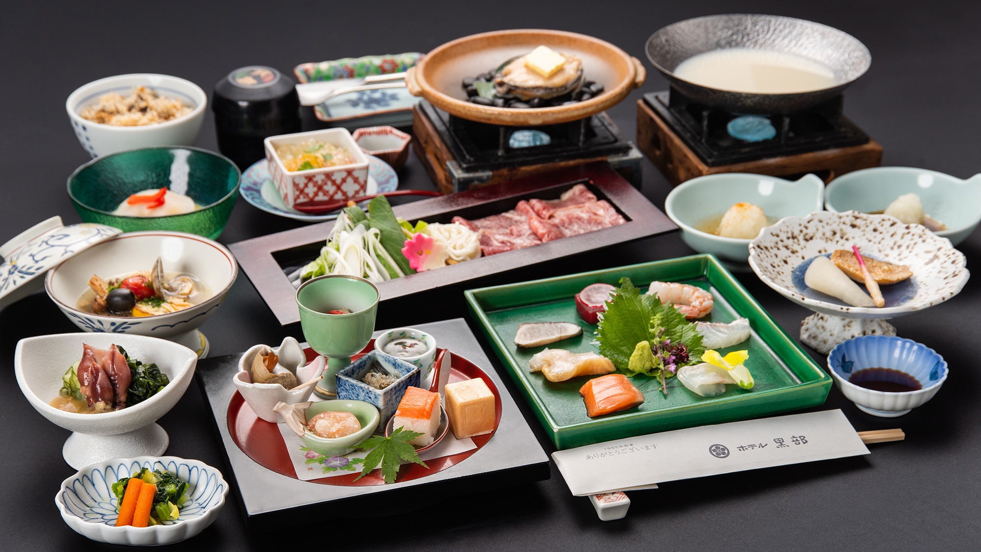[An example of dinner] Matsu Kaiseki (The menu changes each time, so the contents may vary.)
