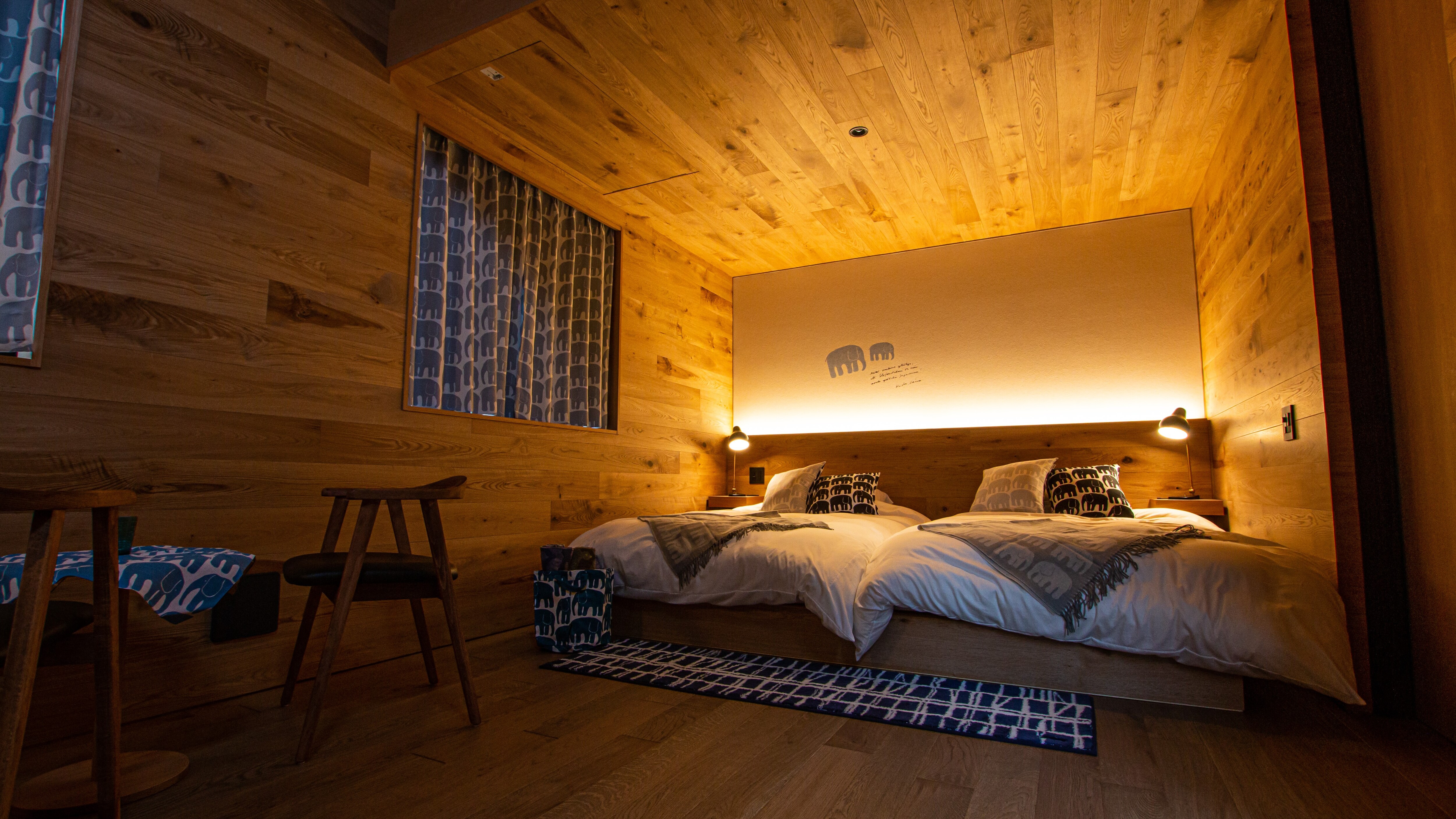 Sauna suite cabin bedroom