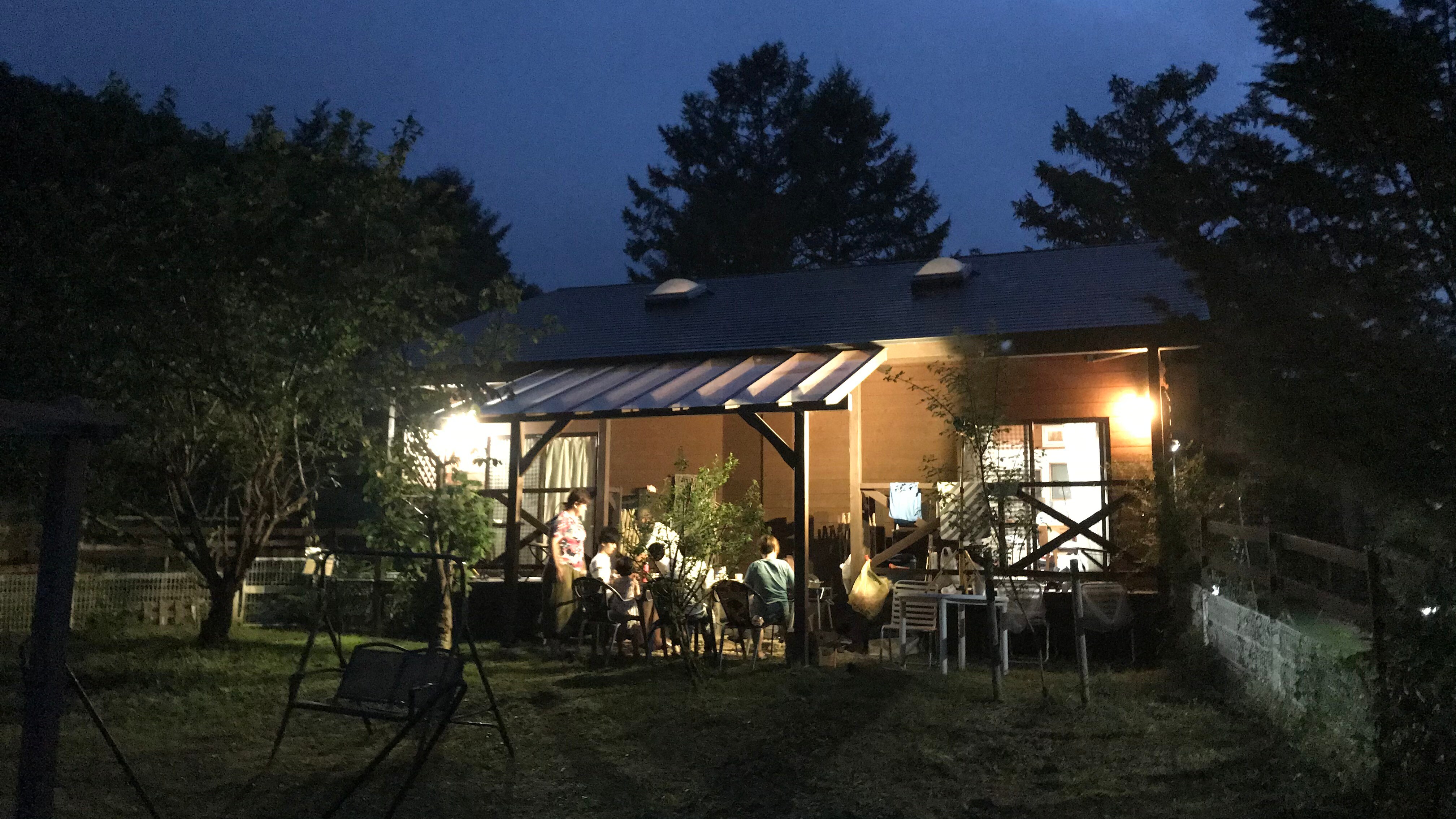 BBQ with the whole family