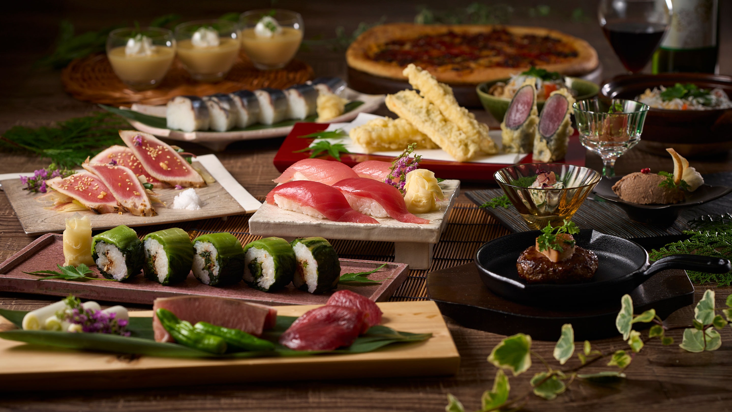 Creative gourmet buffet *Image for illustration purposes