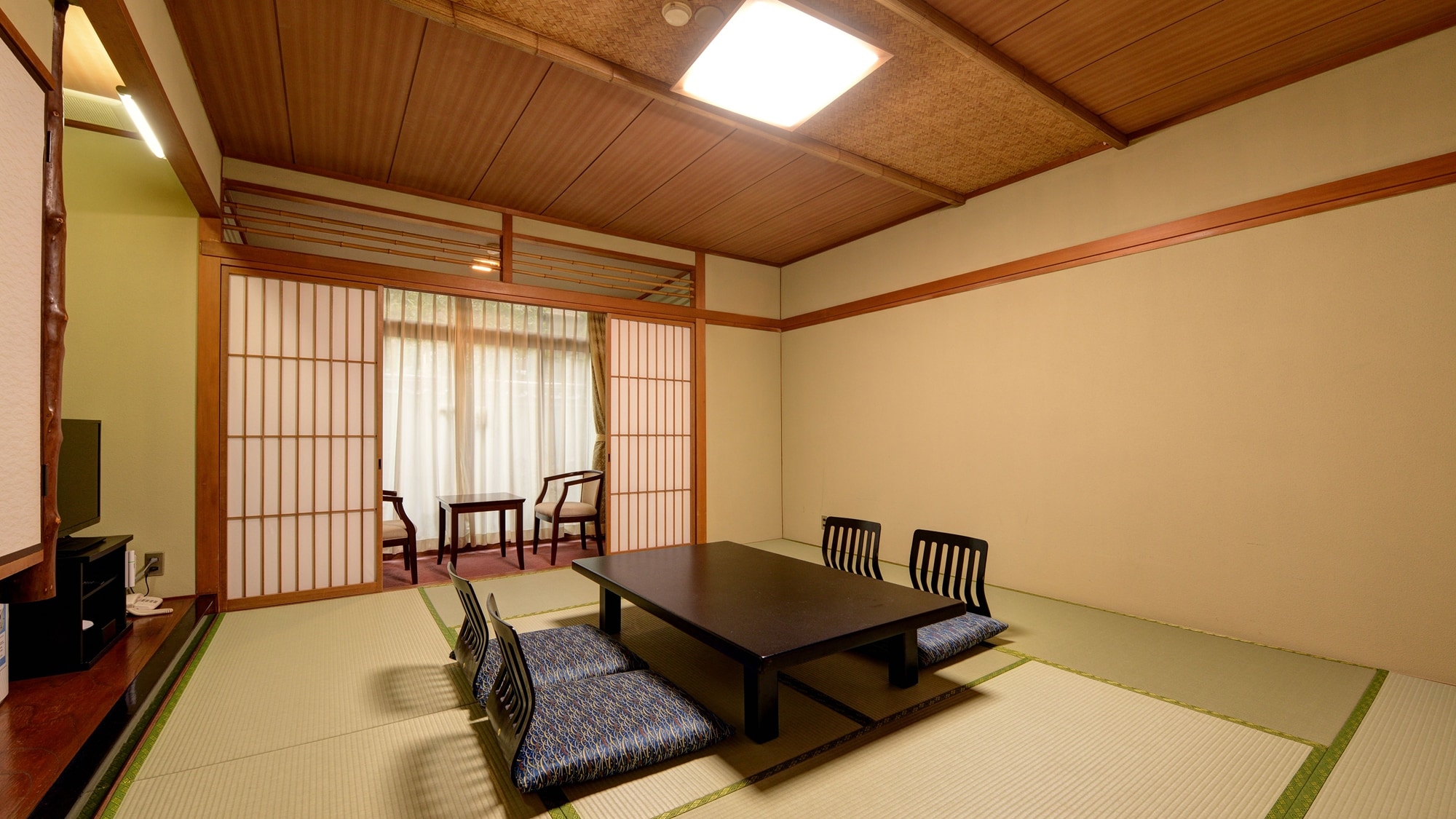 * [Japanese-style room 10 tatami mats (East building)] Bath and toilet with washing machine