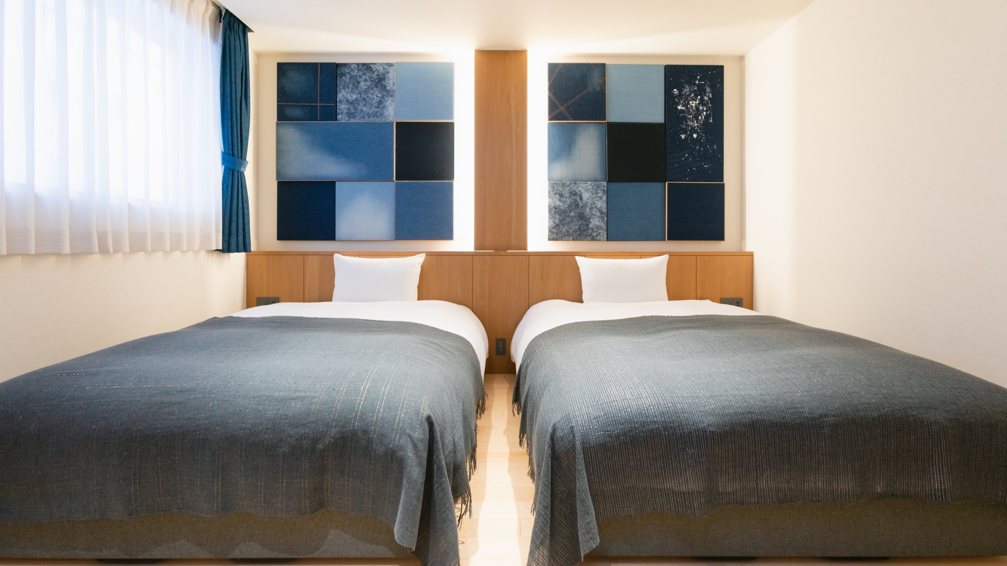 Denim Twin Room 1 | Bed