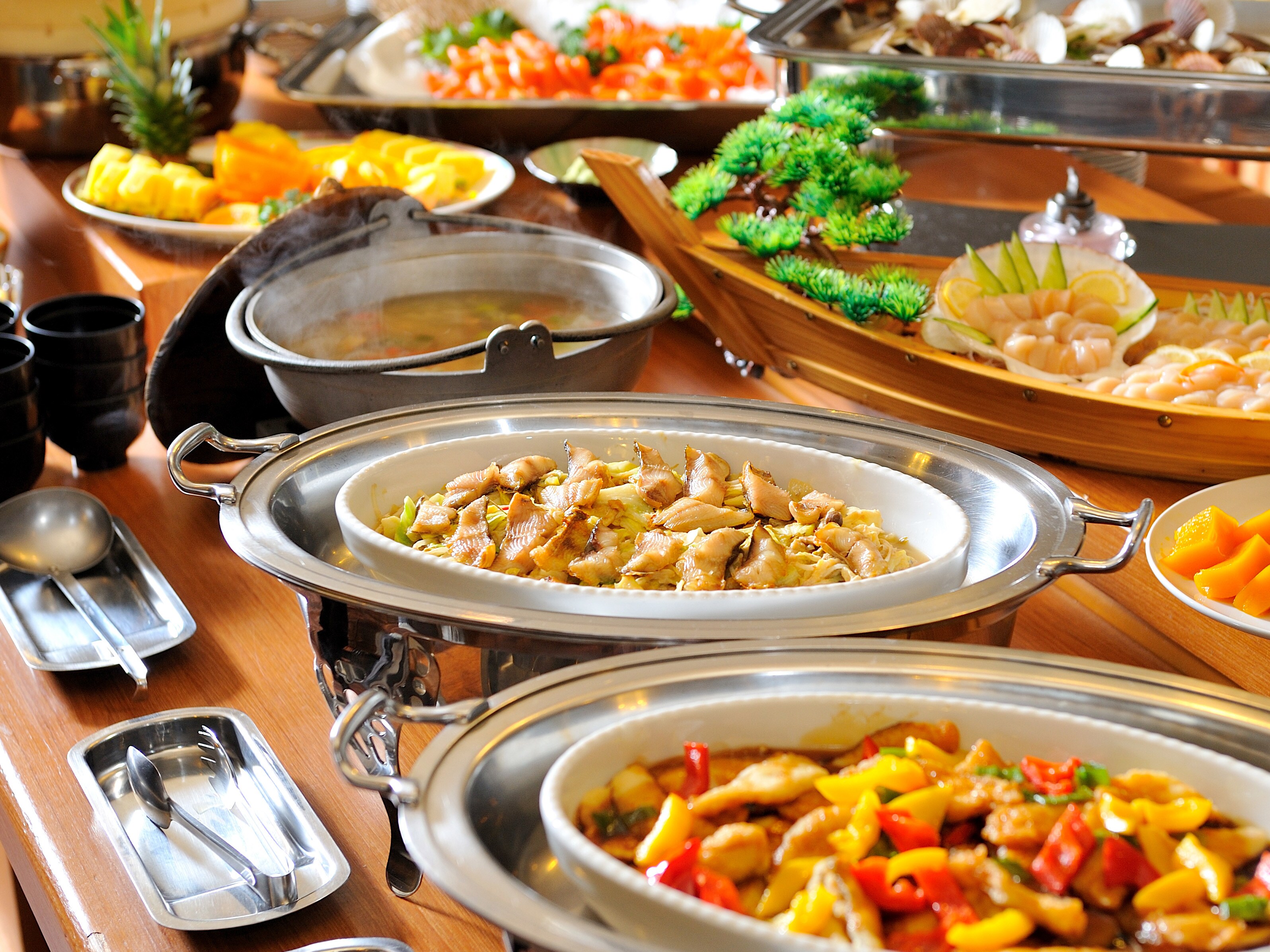 Breakfast buffet