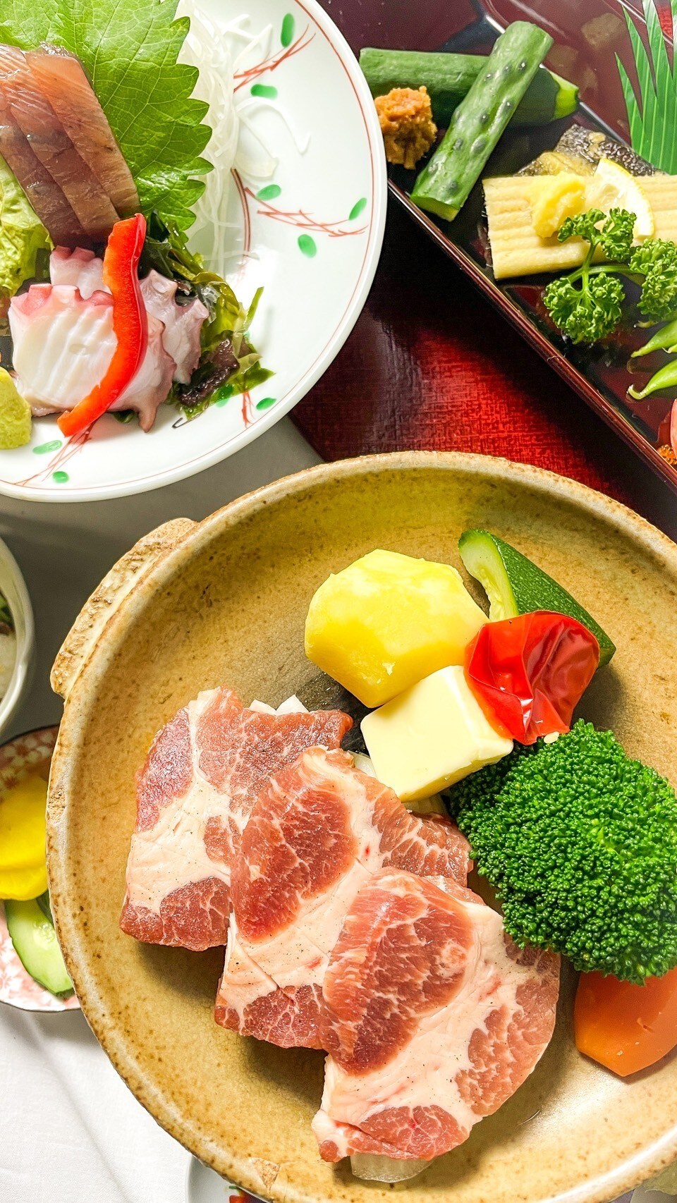 Examples of Tsukuba Beautiful Pork Dishes