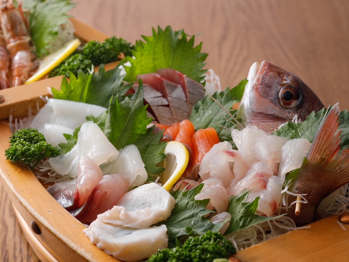 Local fish boat platter