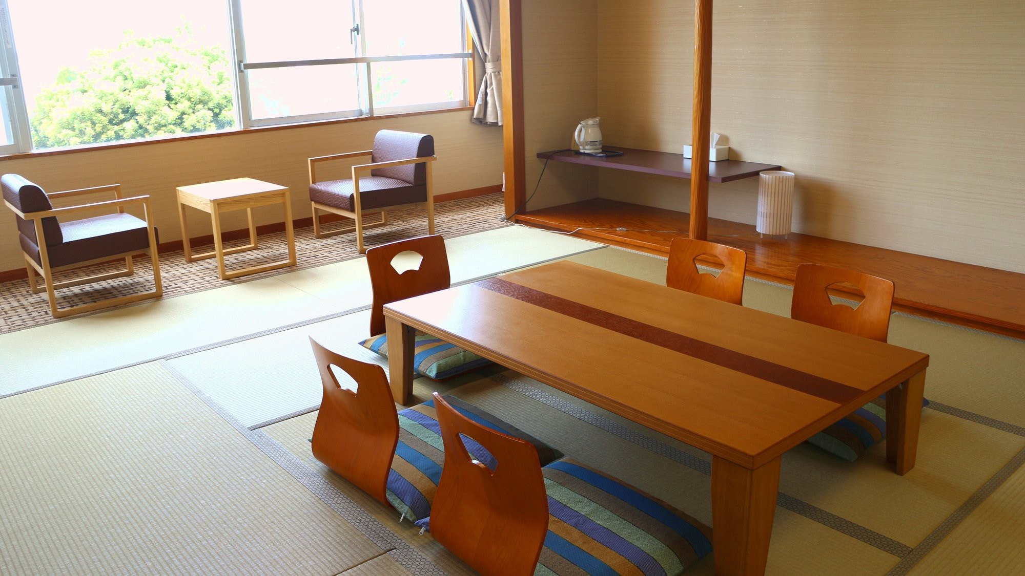 Kamar bergaya Jepang 12 tikar tatami (kamar bebas rokok)