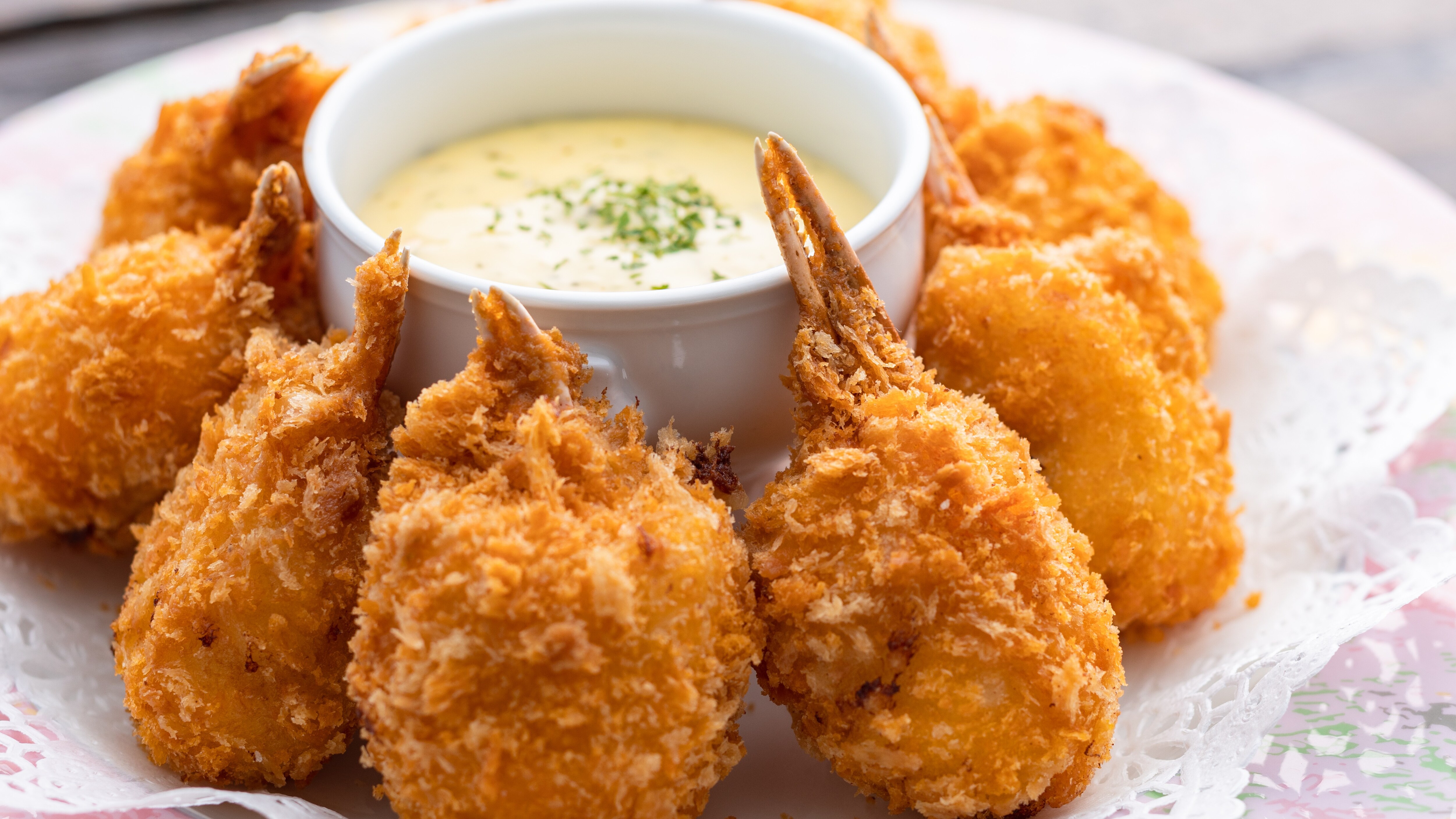 <Winter> Crab claw croquette with tartar sauce