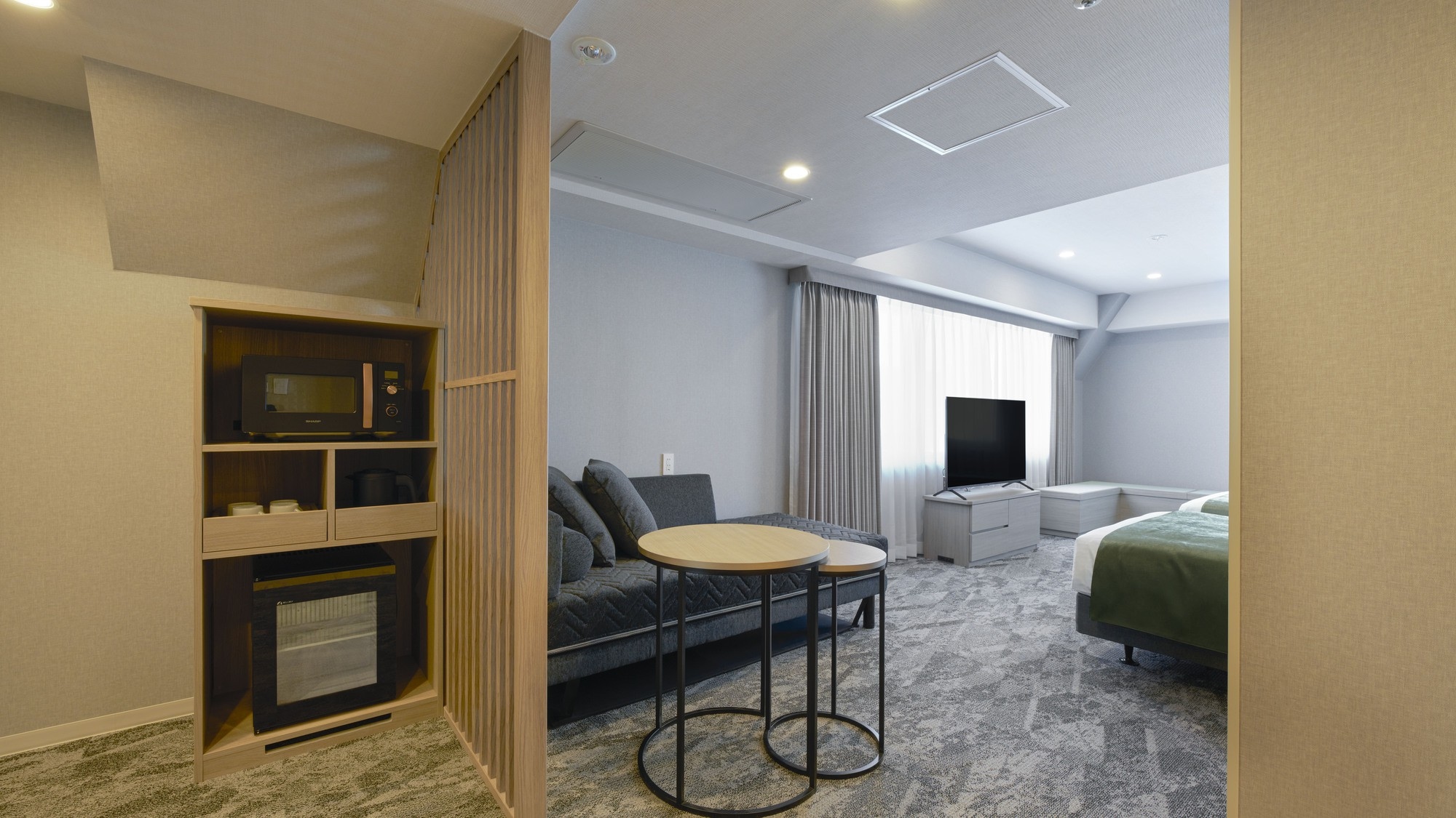 =NEW= Deluxe Twin/45 square meters <Non-smoking room> 4 people/Renovated in 2023