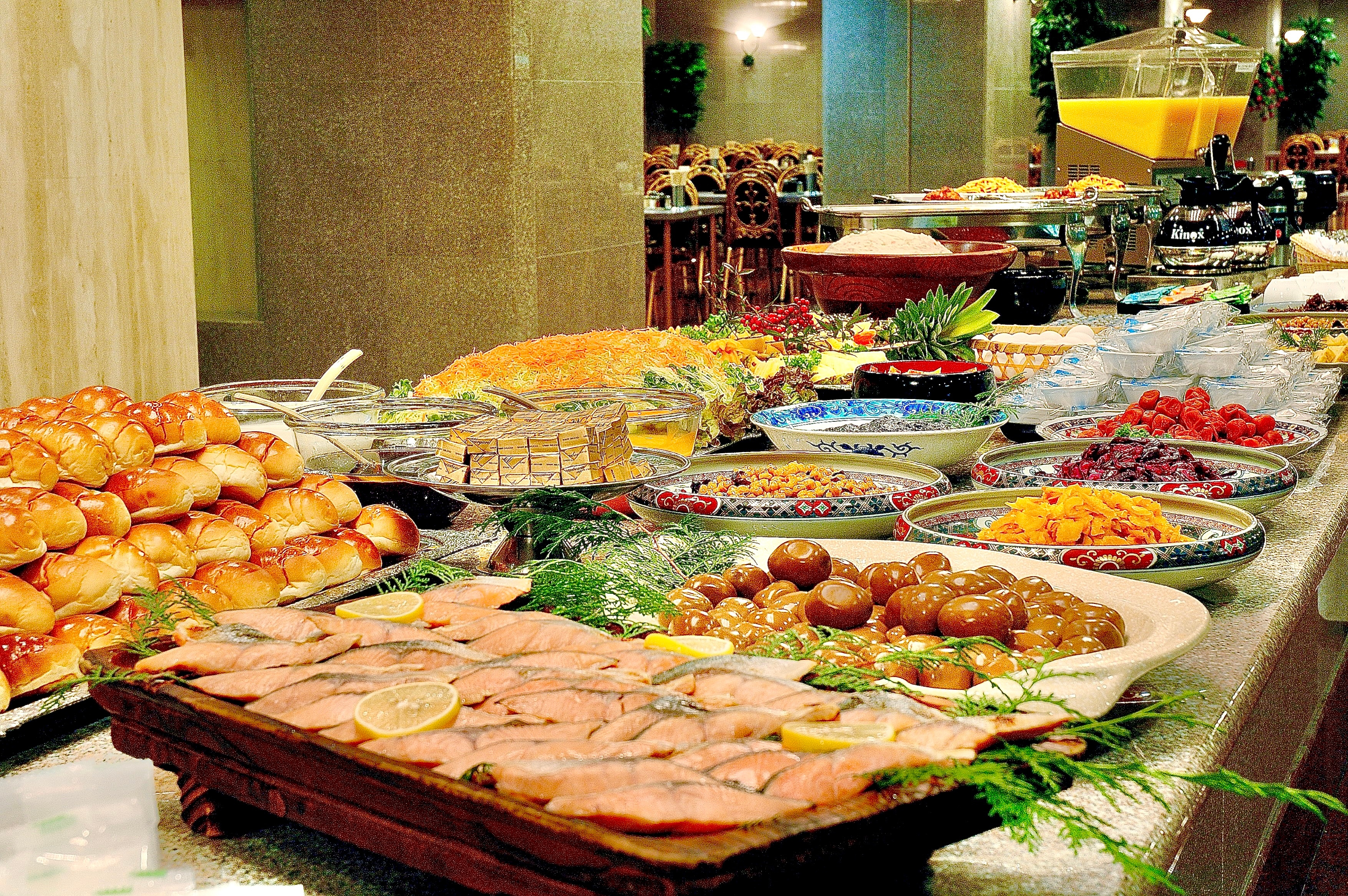 bữa sáng tự chọn