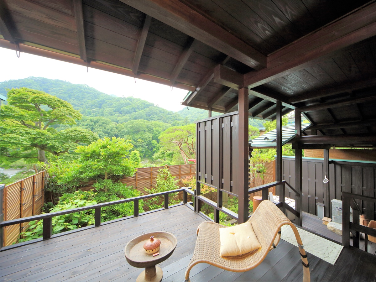 Sit in a cozy chair on the large terrace and relax & hellip;