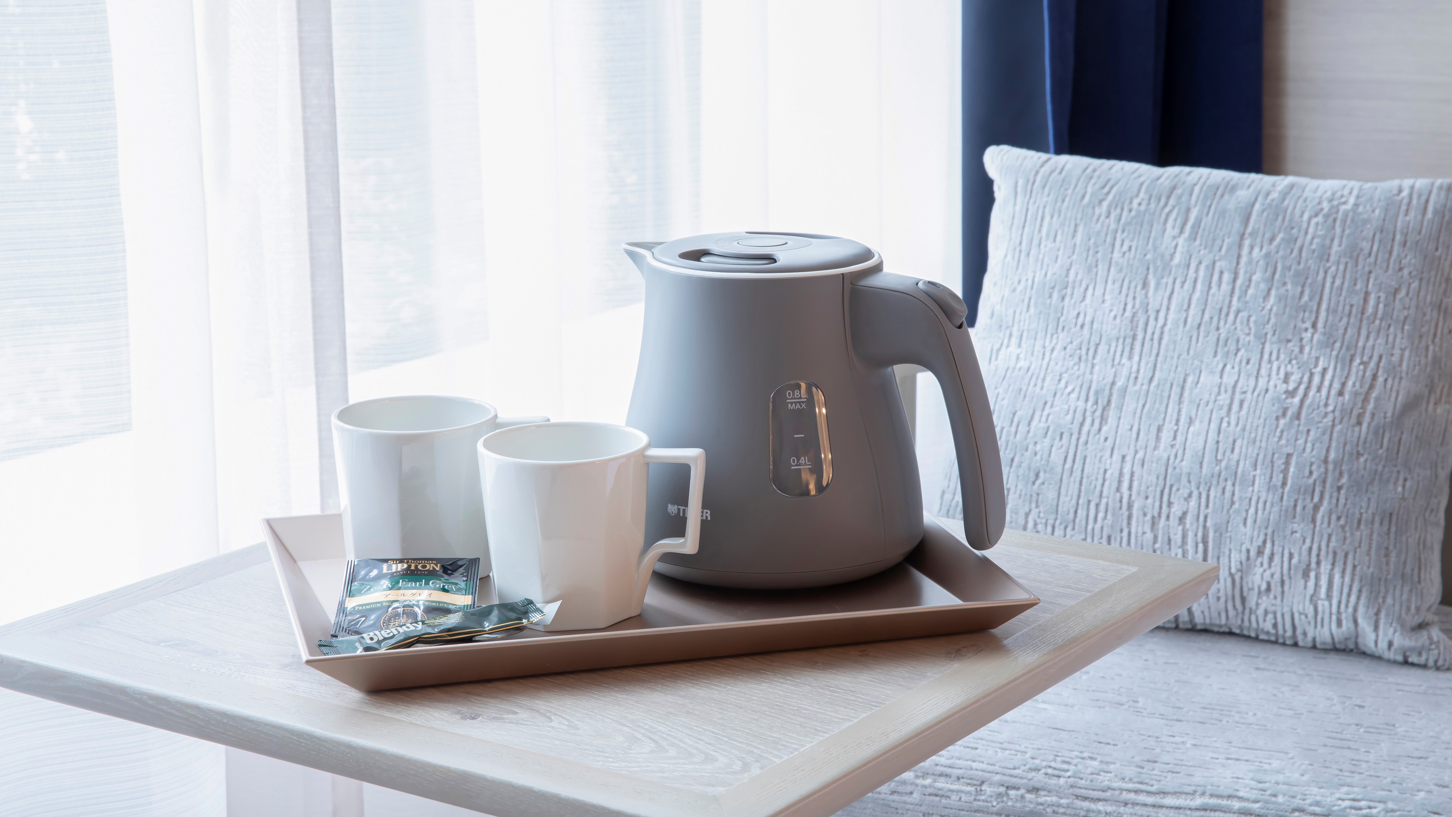 [Room facilities] Tea set