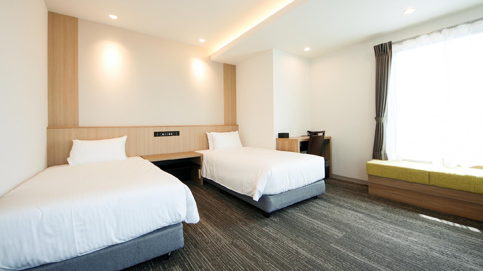 ◆Universal twin room (example of guest room)