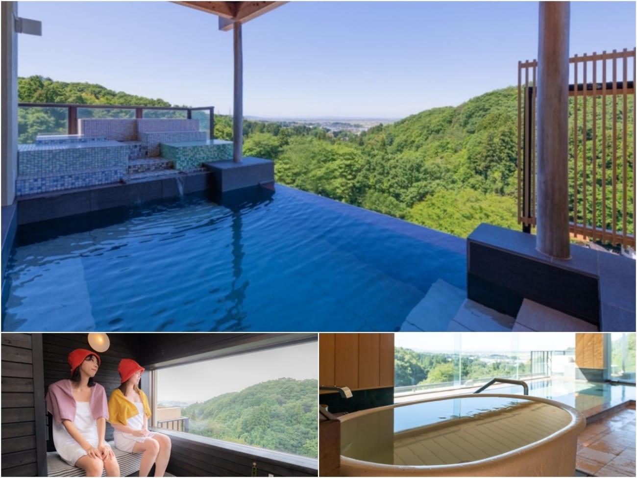 2020 Infinity open-air bath is born ★ Overlooking the Echigo Plain together with nature!