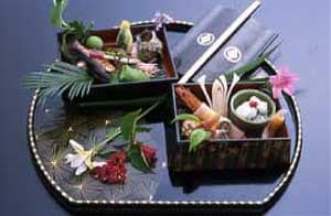 Kaiseki course with local ingredients