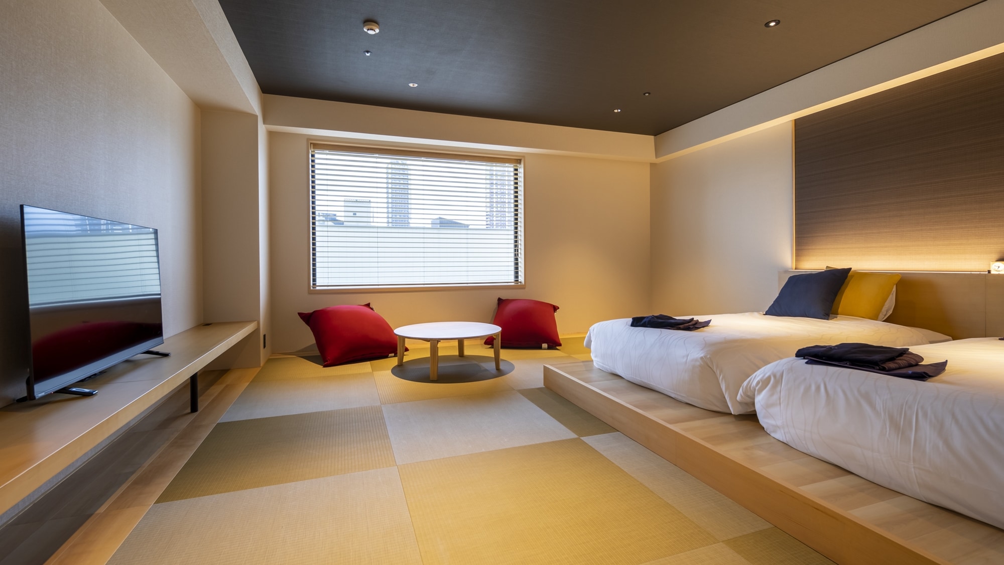 [Japanese Premium] You can enjoy the space of a Japanese-style room in a tatami room.