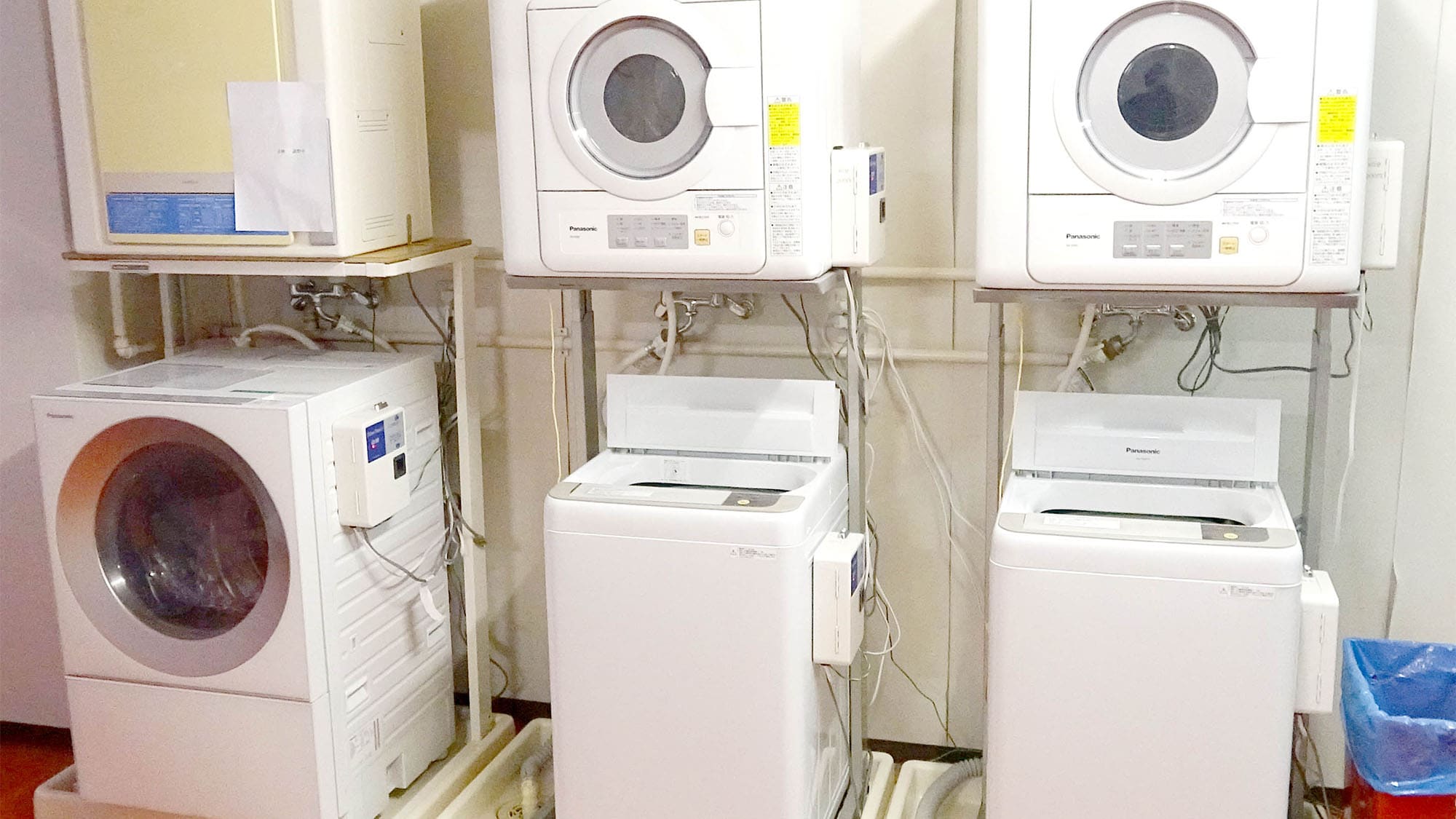 ・[Laundry] Great for long-term stays! Washing machines and dryers available