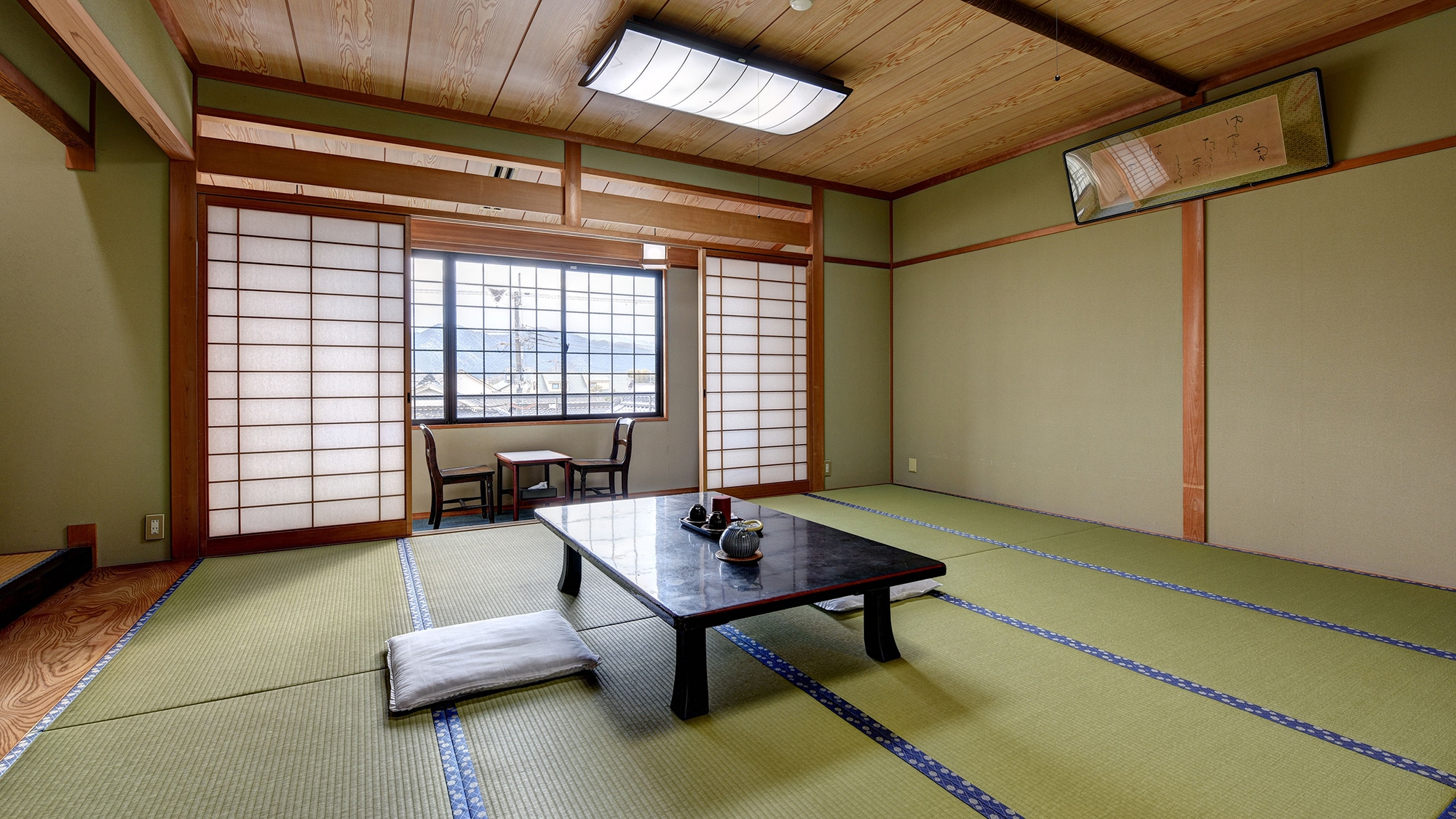 *Ví dụ phòng khách: Phòng kiểu Nhật có 10 đến 12 tấm chiếu tatami
