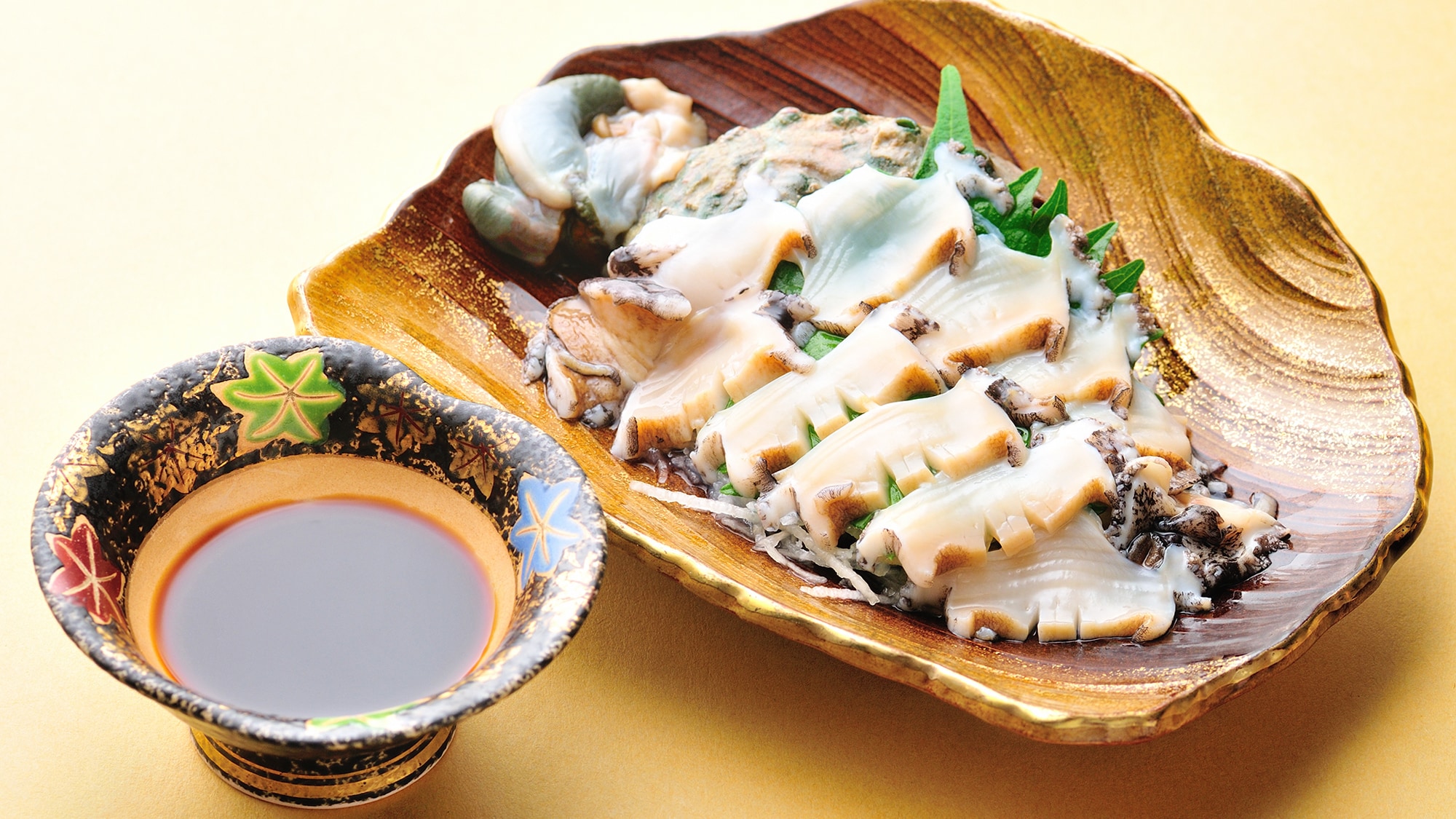 Abalone sashimi