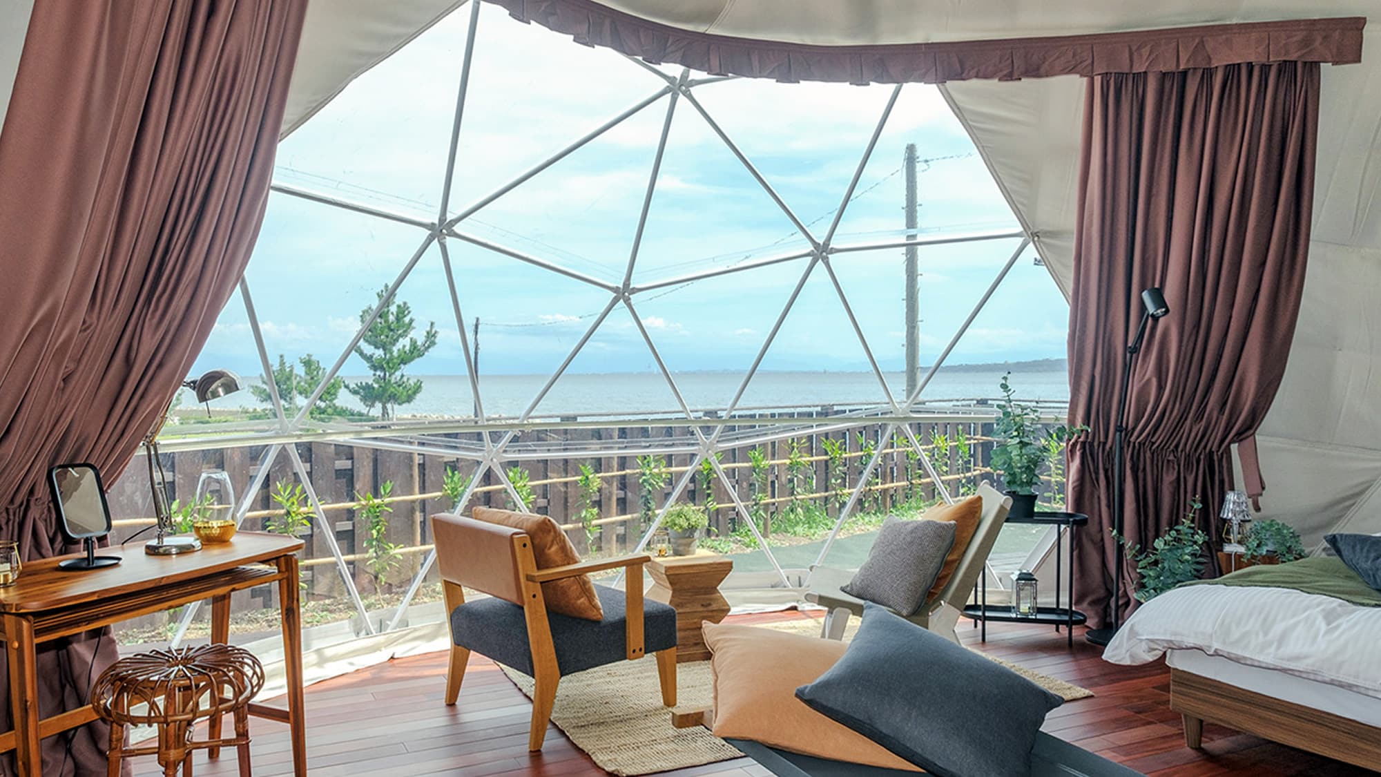 豪華露營套房「自然」 祝您旅途愉快