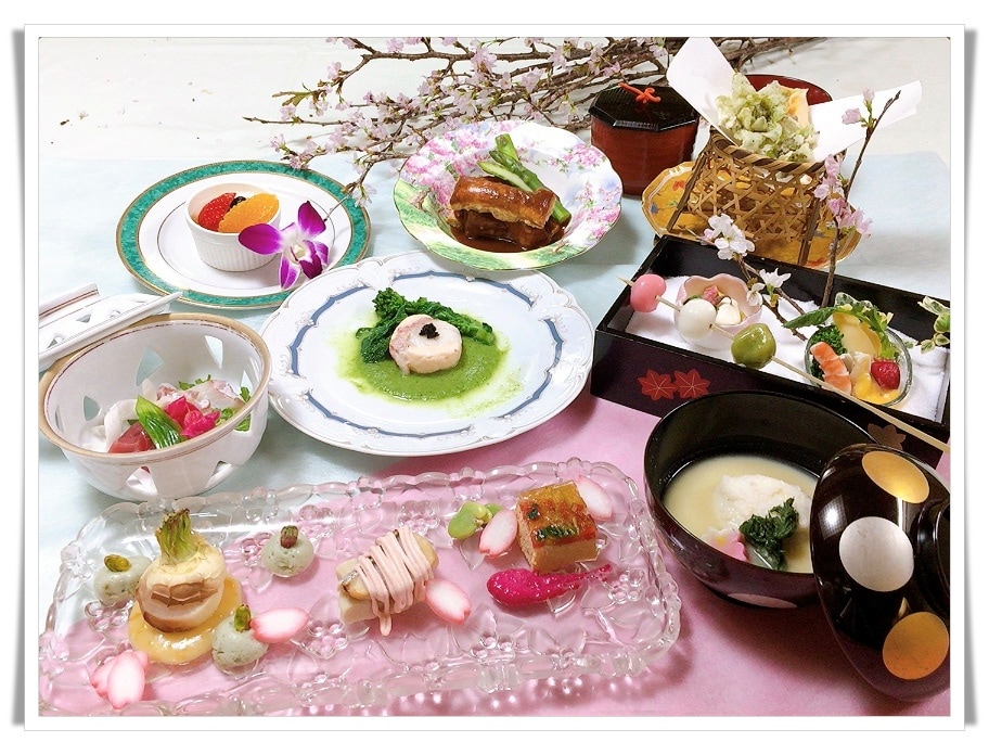 Spring Kaiseki Cuisine